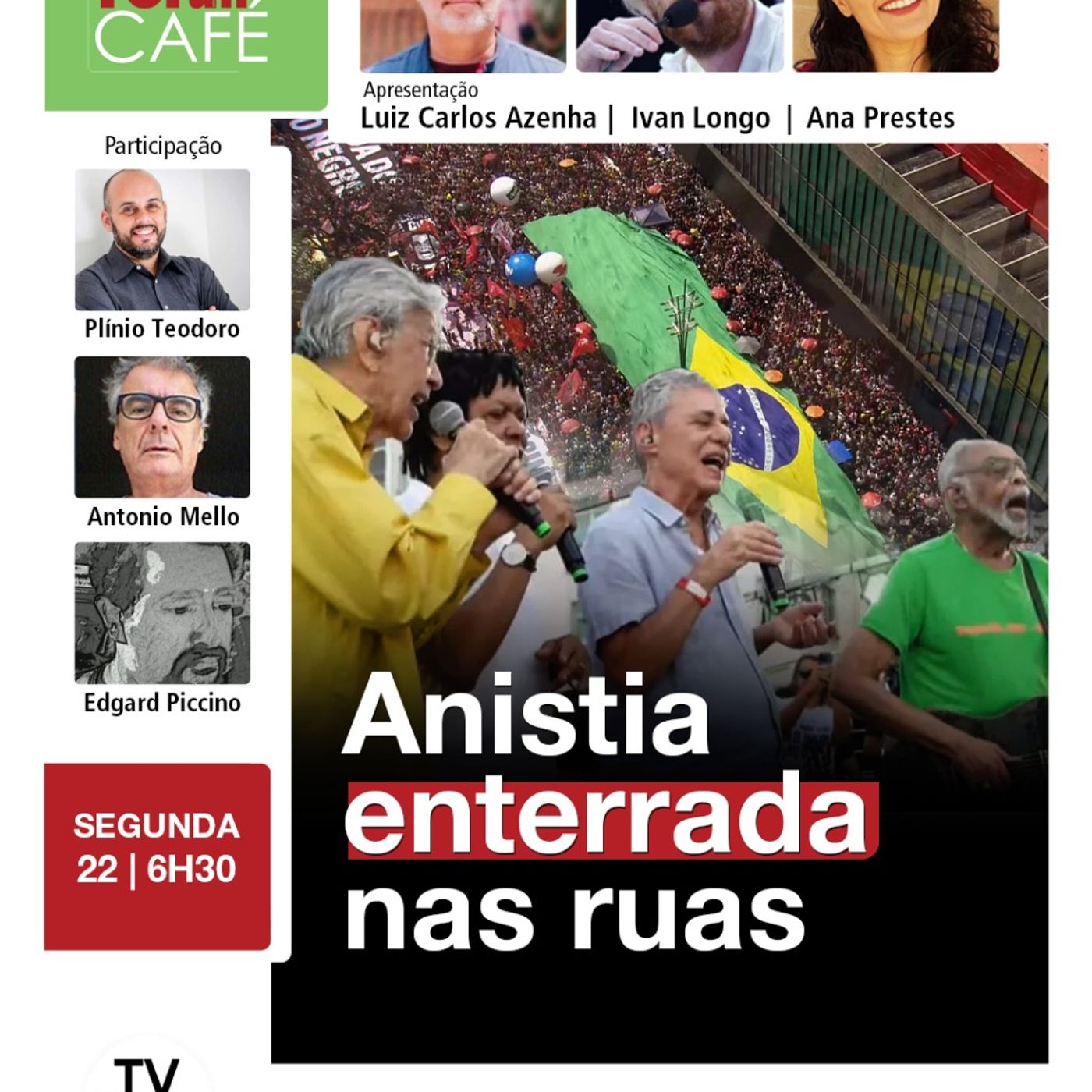 Multidões em todo o Brasil reagem à bandidagem do Congresso | Fórum Café | 22.09.25