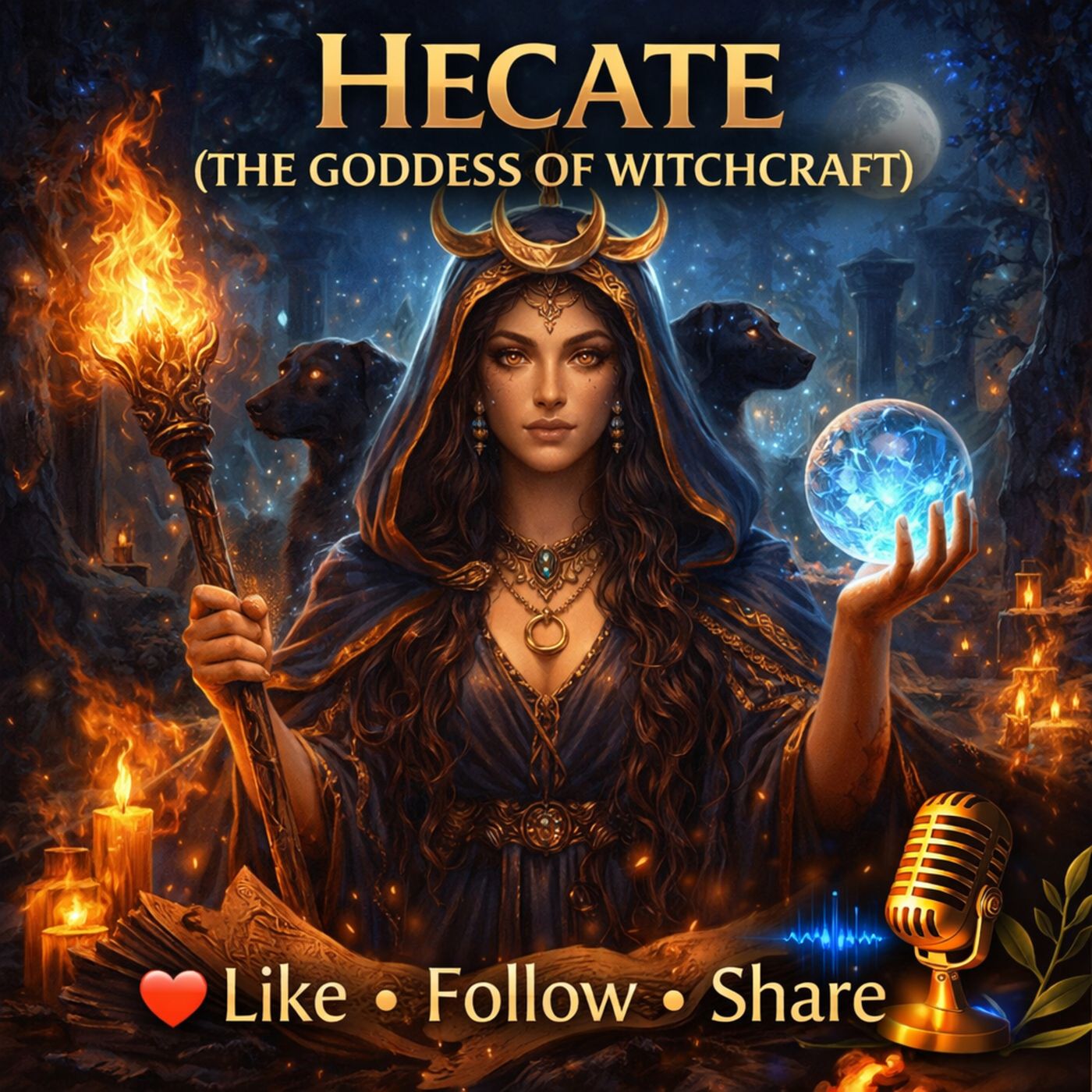 EPISODE 16:HECATE(THE GODDESS OF WICTHCRAFT) episode artwork