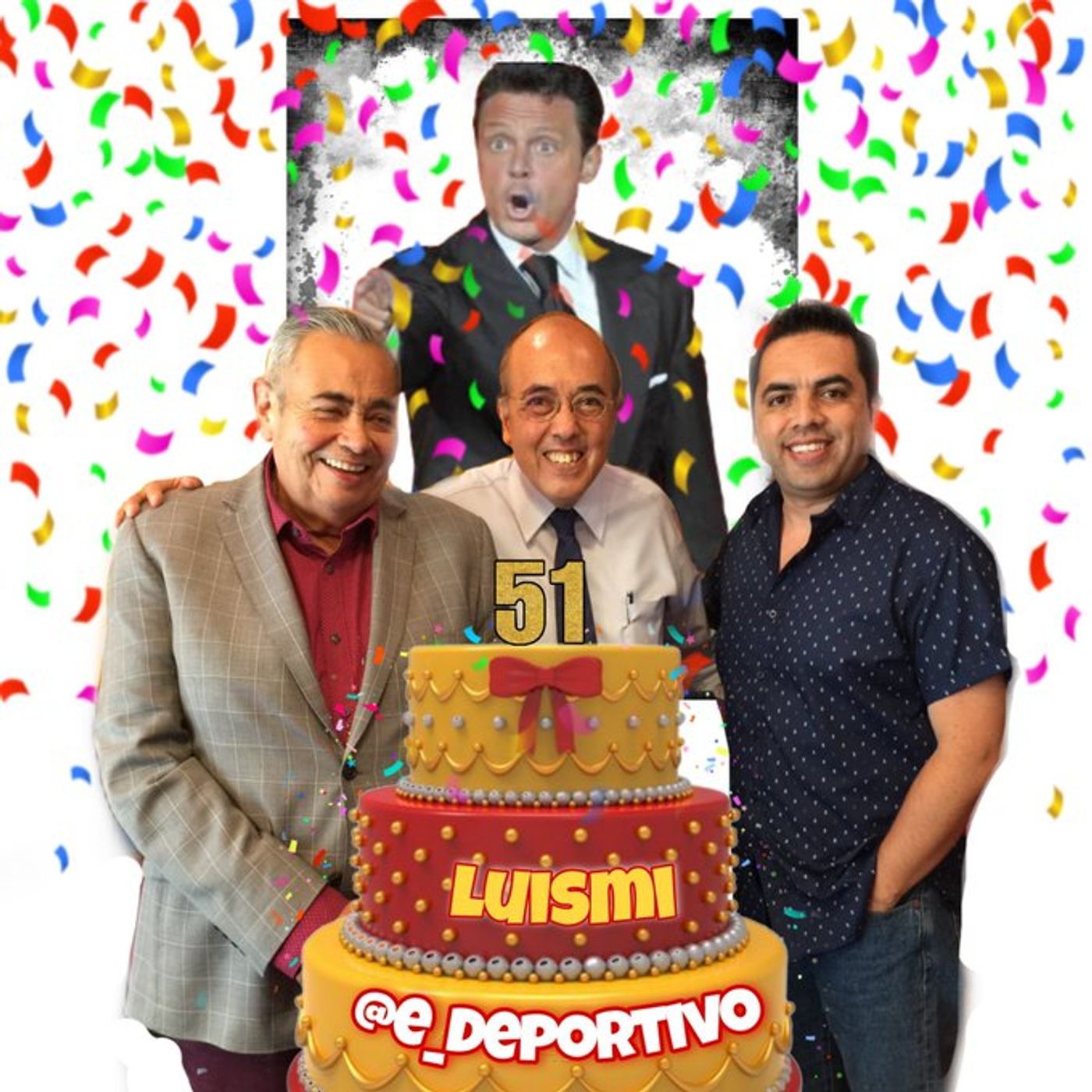 Felicidad "Luismi" atentamente Pepe Segarra en Espacio Deportivo de la Tarde 19 de Abril 2021