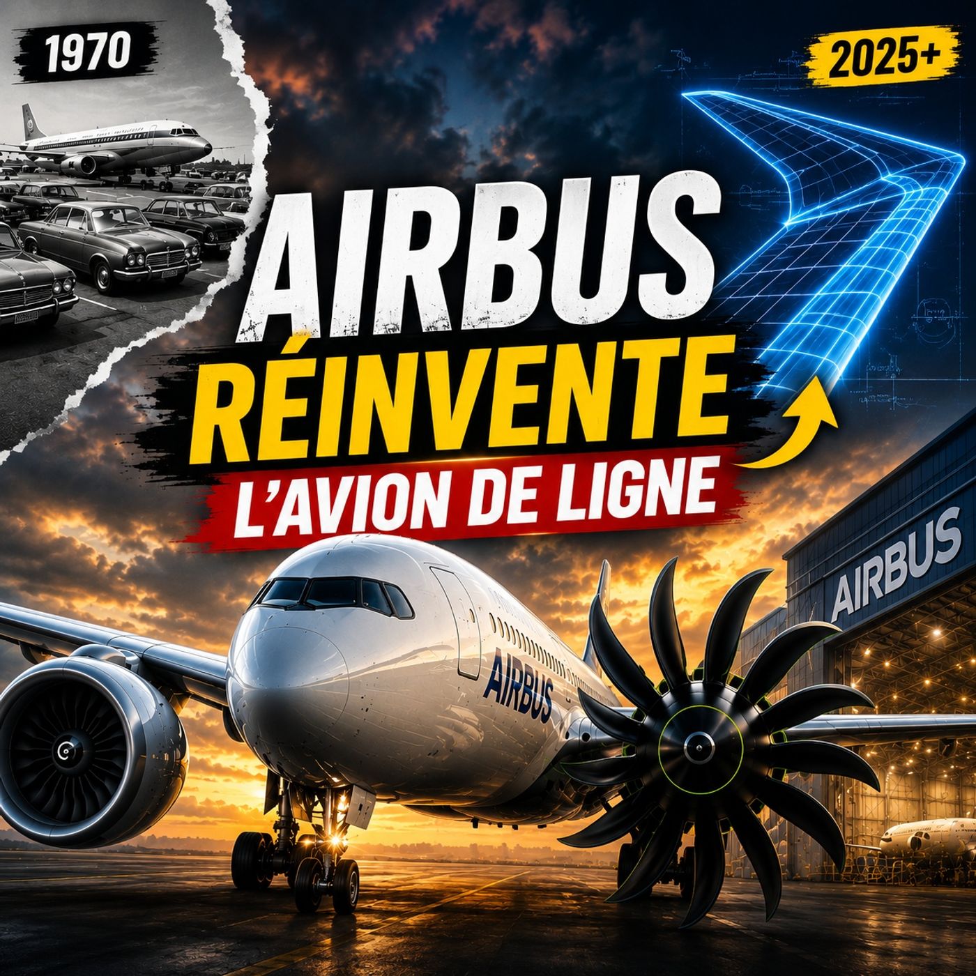 ✈️ Pourquoi Airbus est-il obligé de réinventer l'avion de ligne ? episode artwork