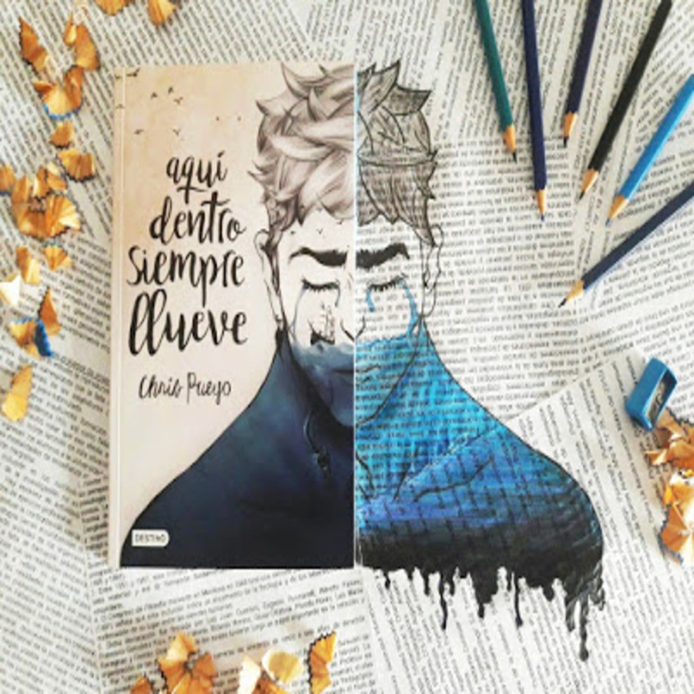 Aquí dentro siempre llueve podcast artwork