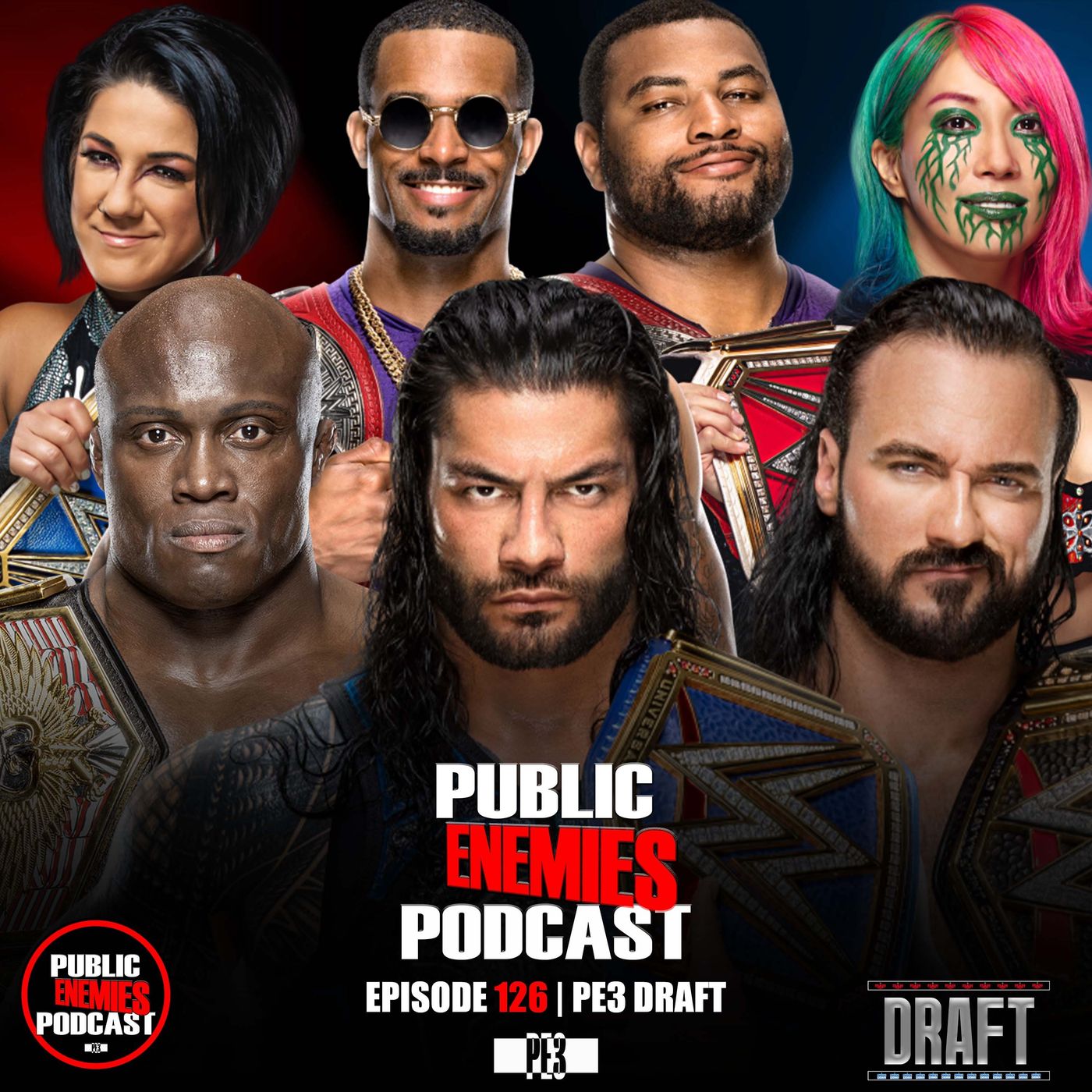 Ep. 126 | "PE3 Draft" Mock Draft, AEW/NXT Recap, Lakers & NFL's Covid Problem