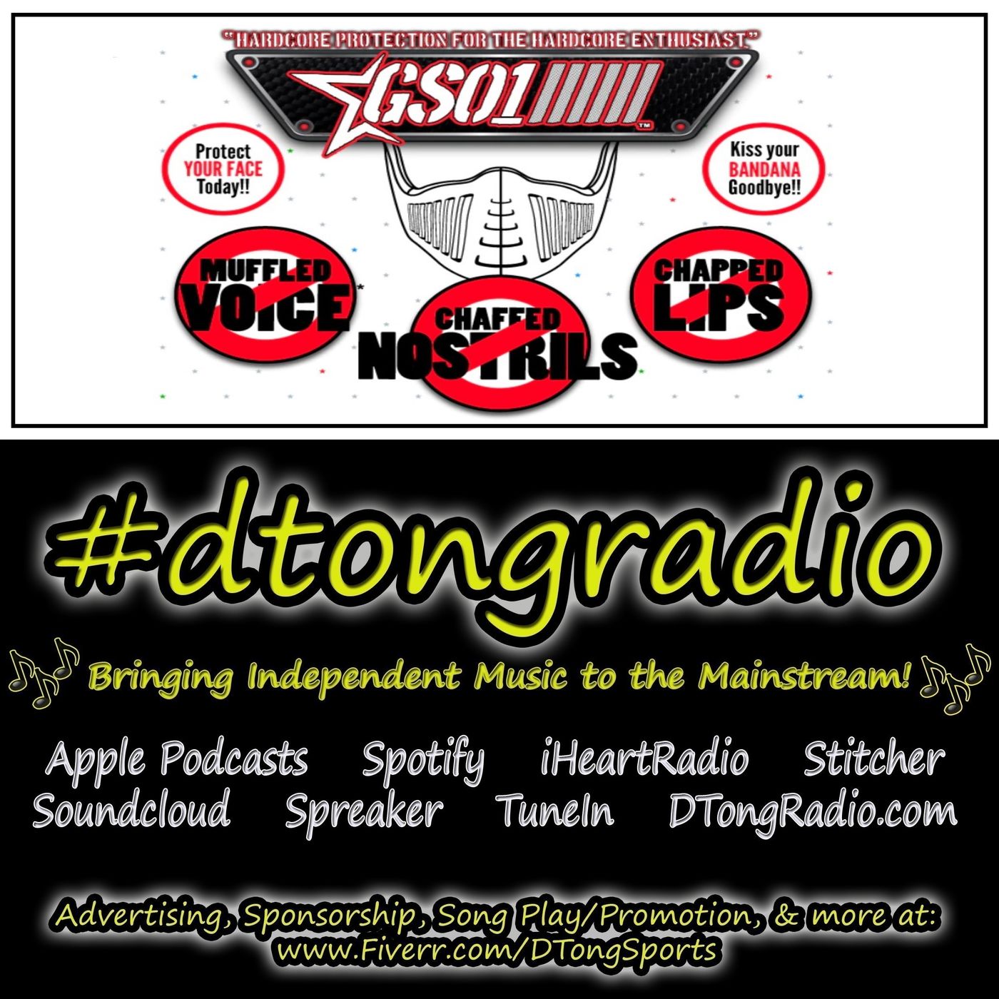Top Indie Music Artists on #dtongradio - Powered by Ghoststar Corp episode artwork