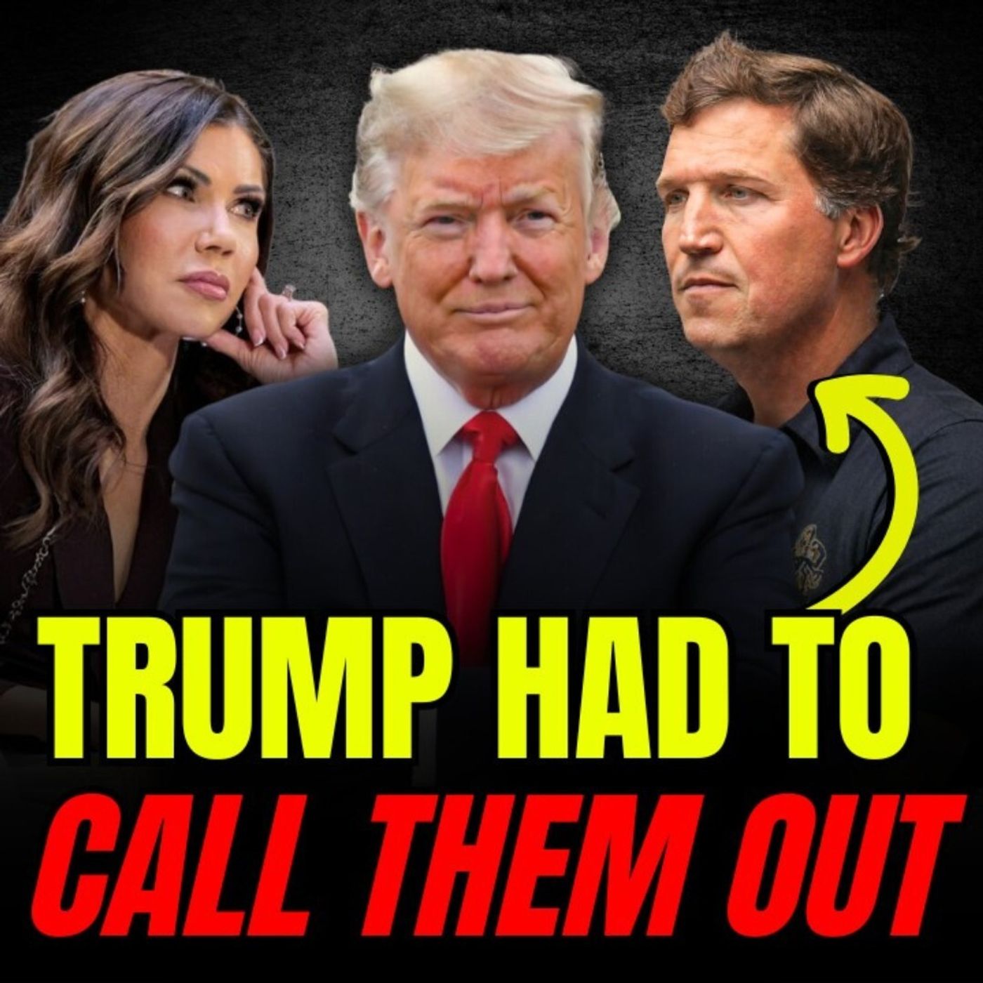 Tucker Clashes With Trump, Kristi Noem OUT? The Drama Explodes, Hasselbeck Smacks Down ‘The View’