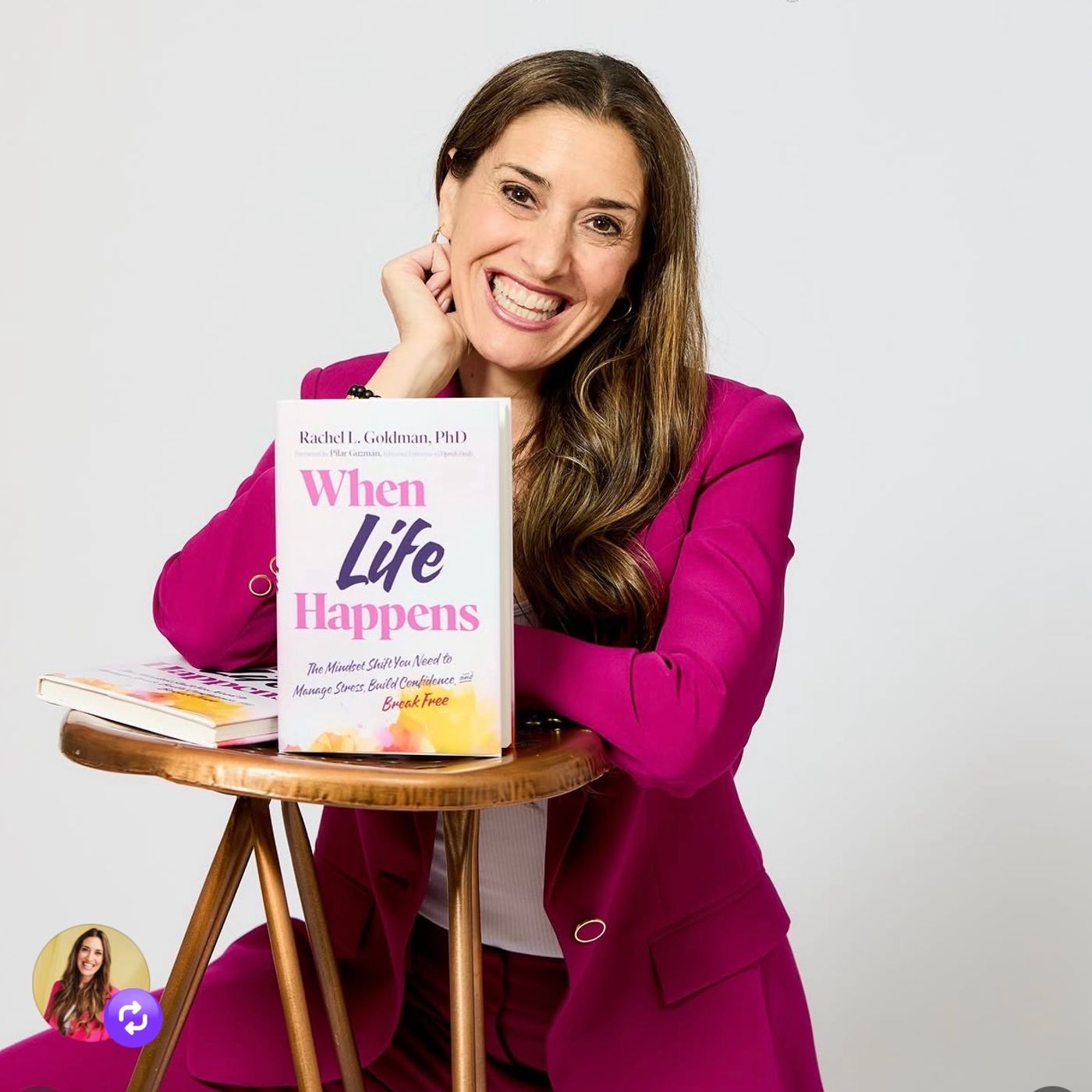 When Life Happens: How to Break Free from Stress and Feeling Stuck with Dr. Rachel Goldman episode artwork