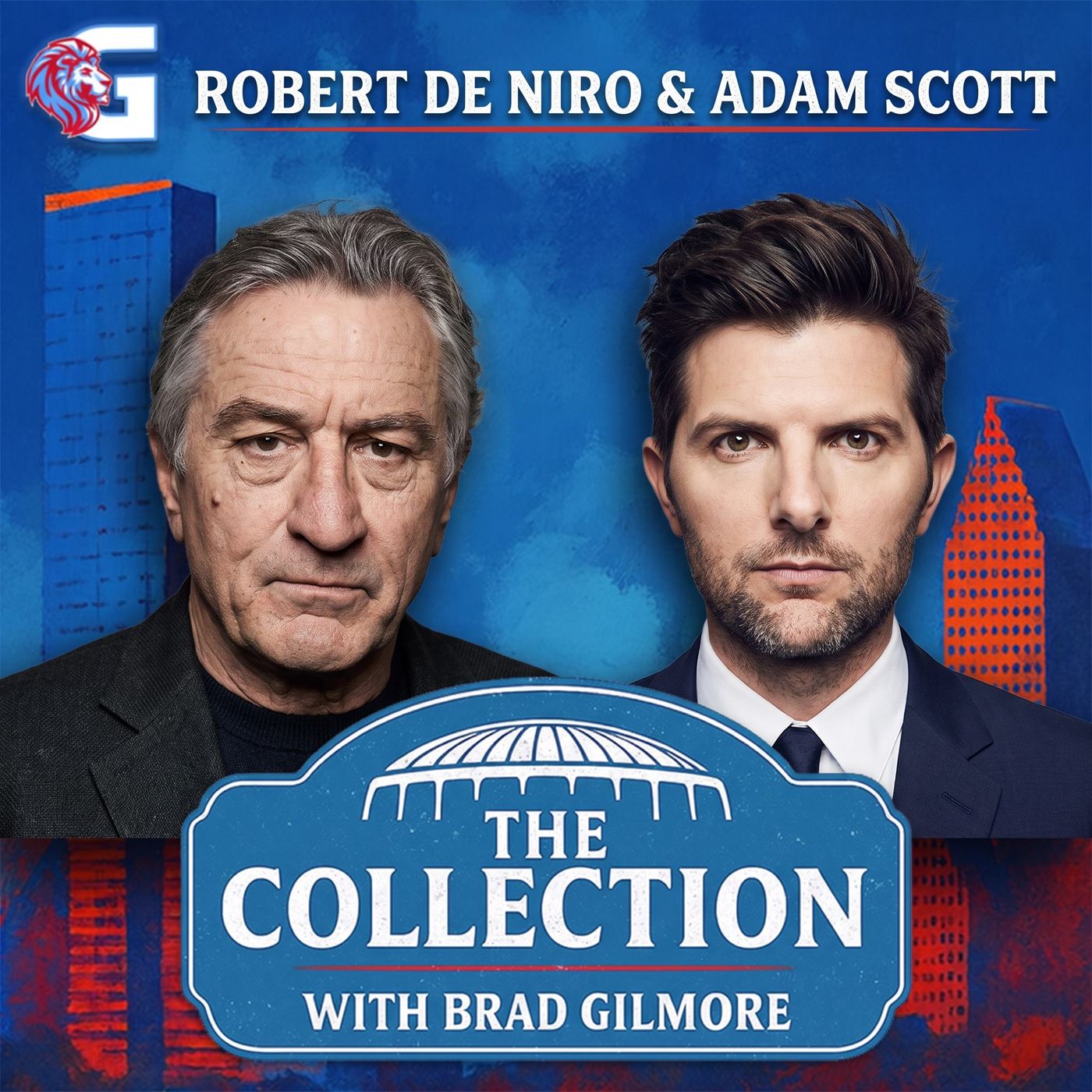 Robert De Niro & Adam Scott, "The Whisper Man"