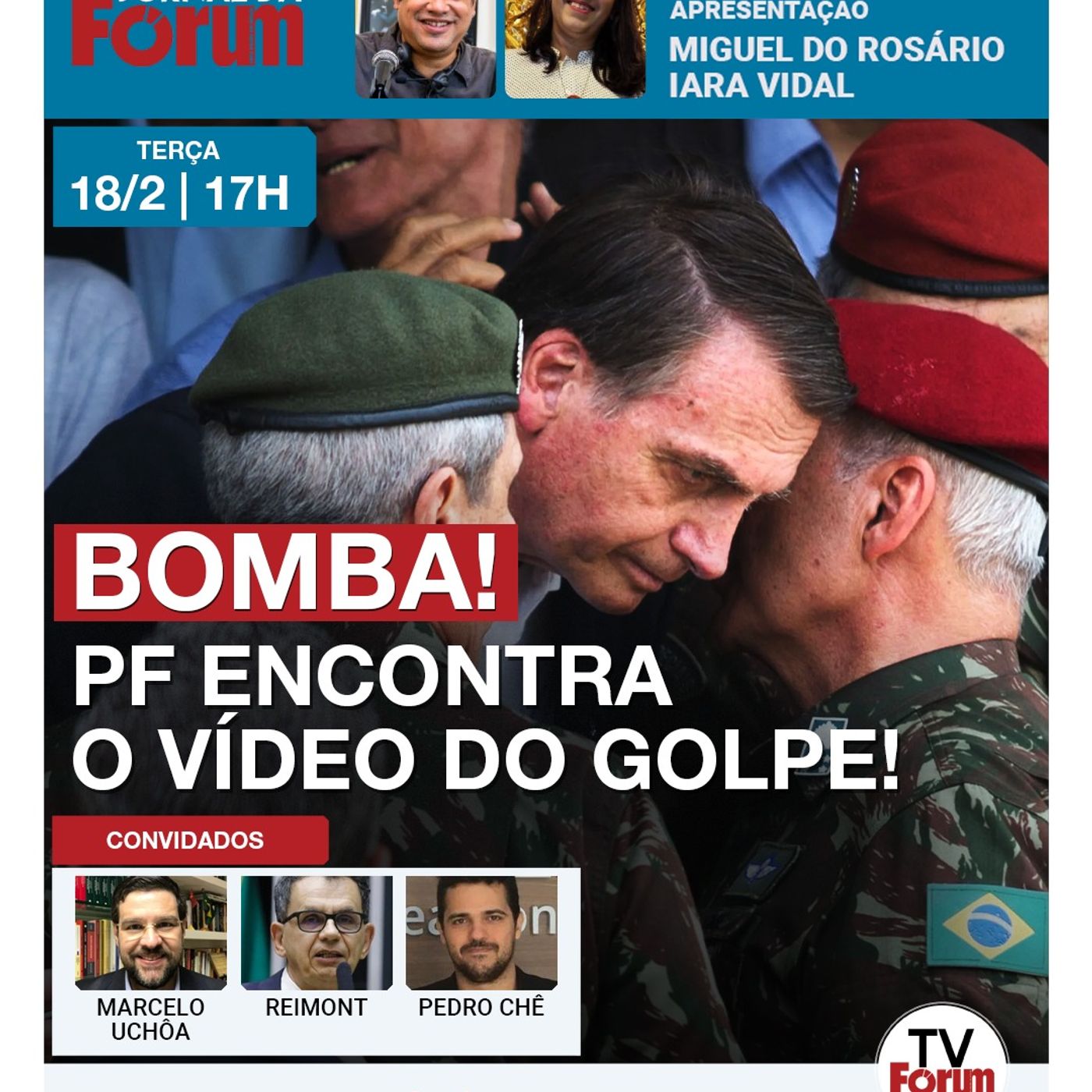 PF encontra vídeo com roteiro do golpe de Bolsonaro contra Lula | 18.02.25 episode artwork