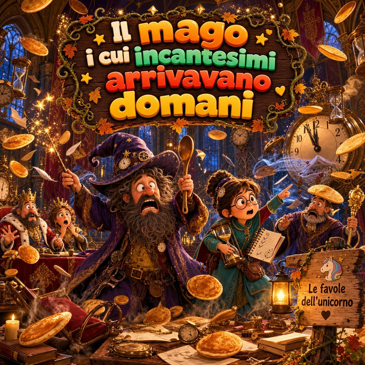 Il mago i cui incantesimi arrivavano domani episode artwork