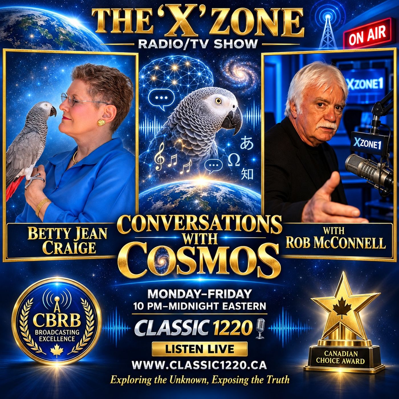 Rob McConnell Interviews - BETTY JEAN CRAIGE - Conversations with Cosmos