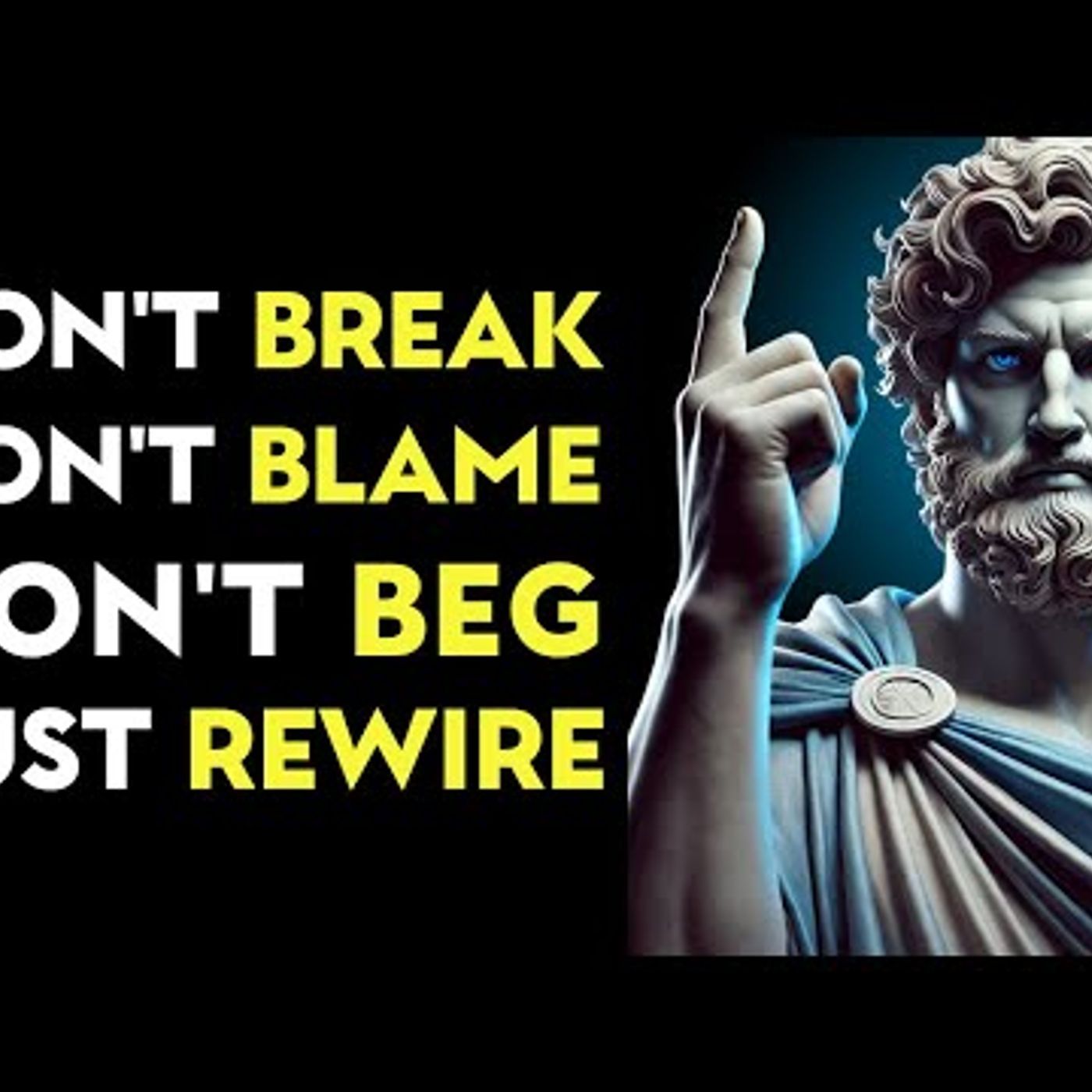 Do This to Rewire Your Mind and Defeat Negative Thoughts _ Stoic habits episode artwork