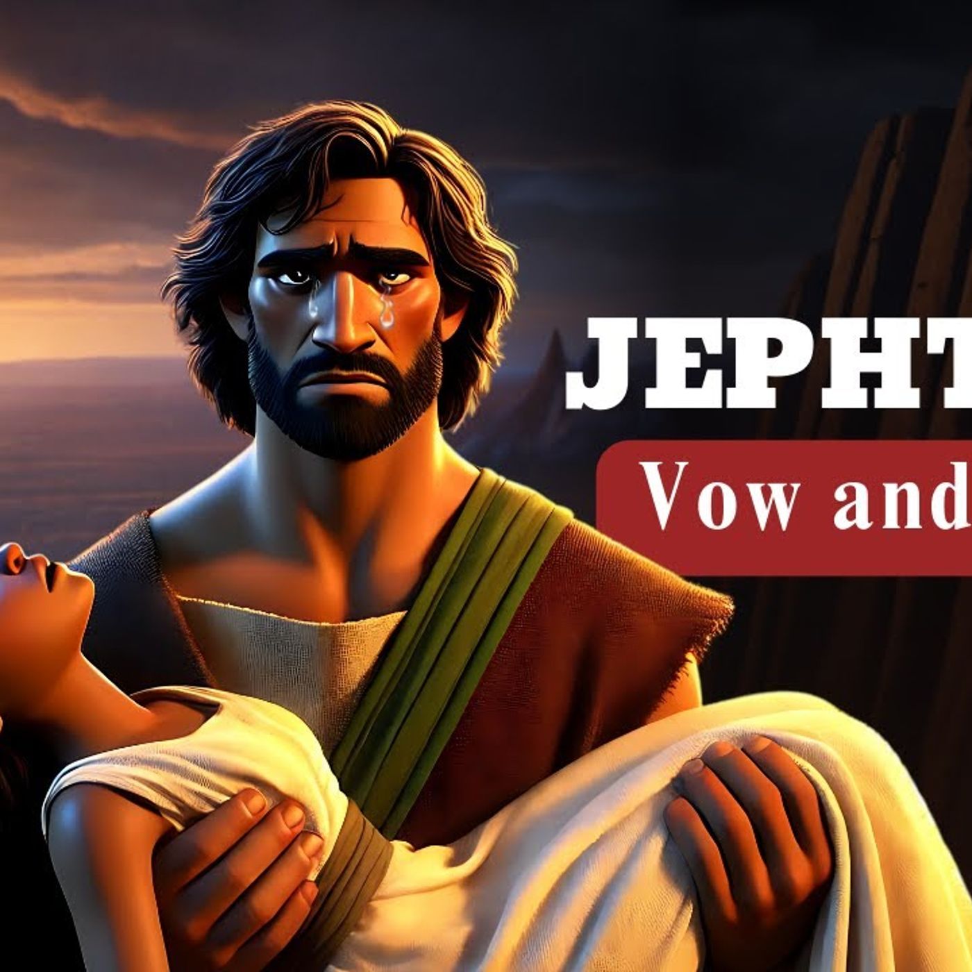 The Biblical Judge Who Gave It ALL_ Animated Bible Story of Jephthah(M4A_128K) episode artwork