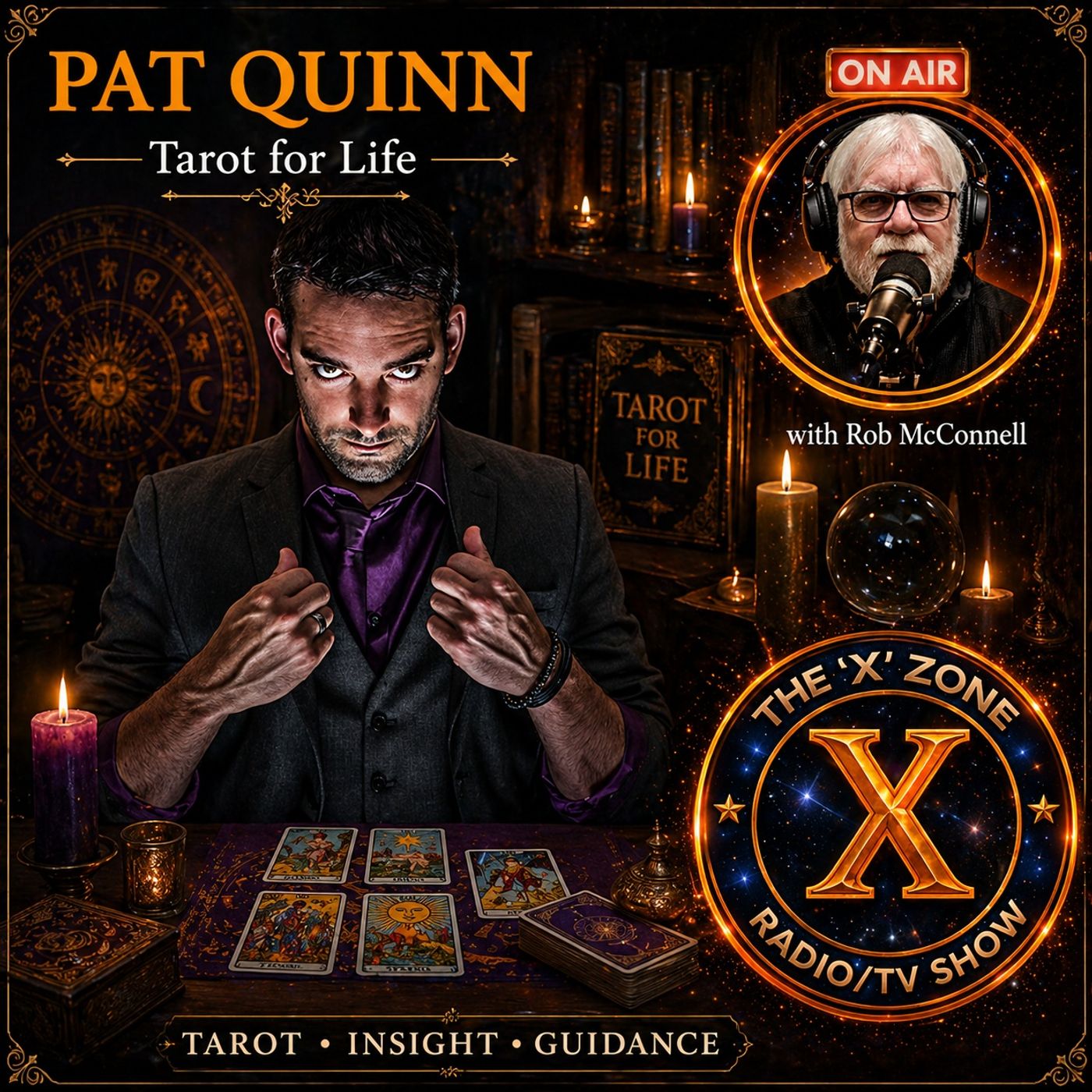 Rob McConnell Interviews - PAT QUINN - Tarot for Life