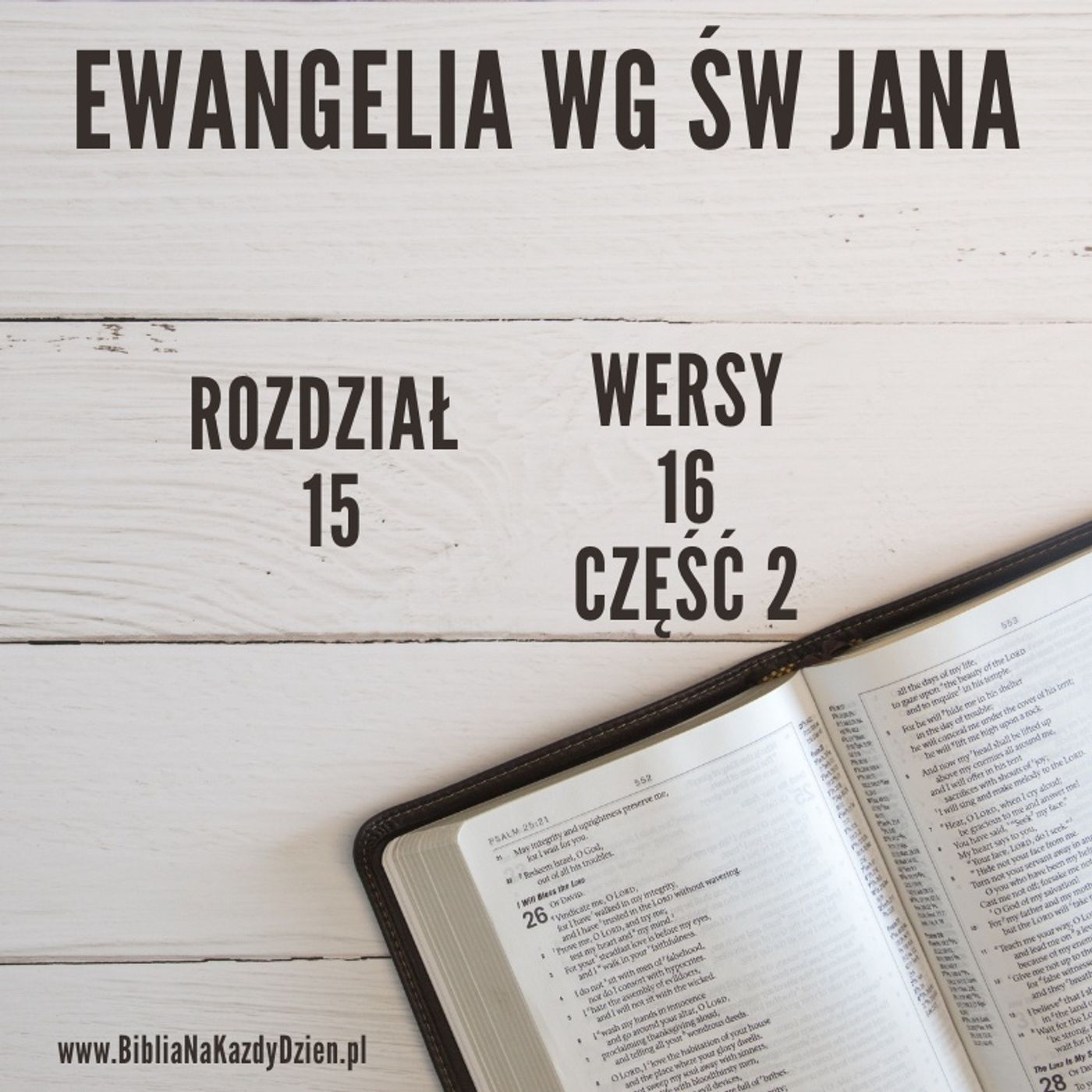 BNKD Ewangelia Jana, rozdział 15, wers 16 - część 2 episode artwork