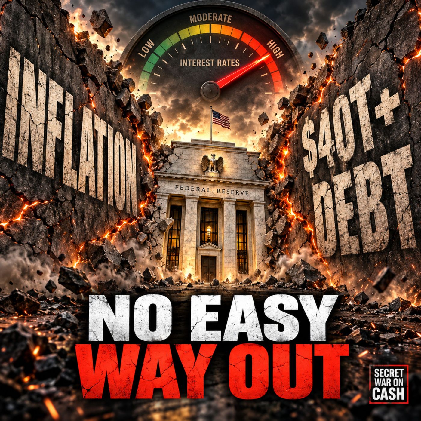 The Fed’s Rate Hike Trap: Fight Inflation or Worsen the Debt? episode artwork
