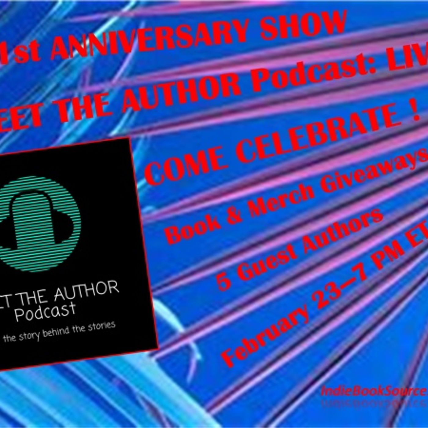 MEET THE AUTHOR Podcast_ LIVE - Episode 46 - 1st ANNIVERSARY SHOW