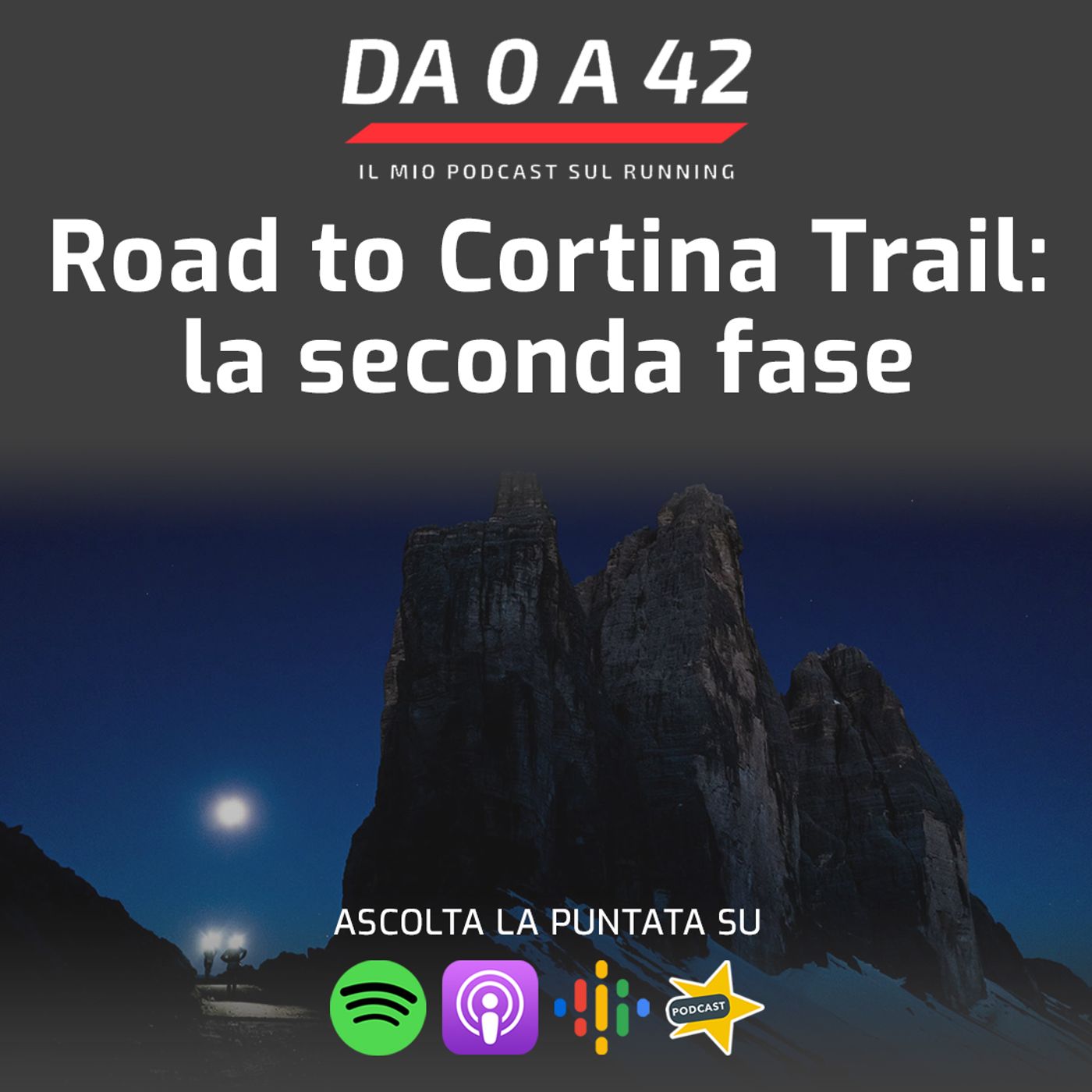 Da 0 a 42 - Il mio podcast sul running