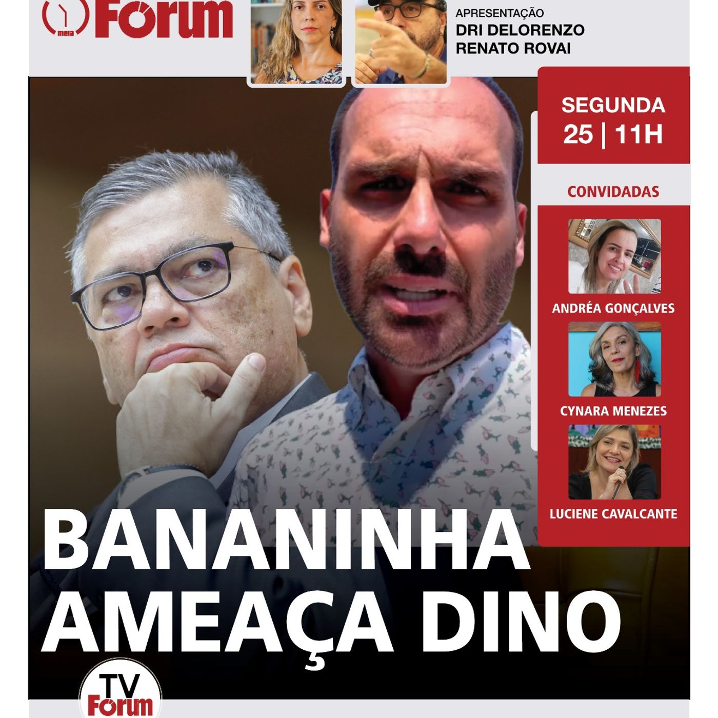 DINO pra cima da FARRA das EMENDAS | BOLSONARO sem vigilância da PF | Eduardo se humilha para Bannon episode artwork