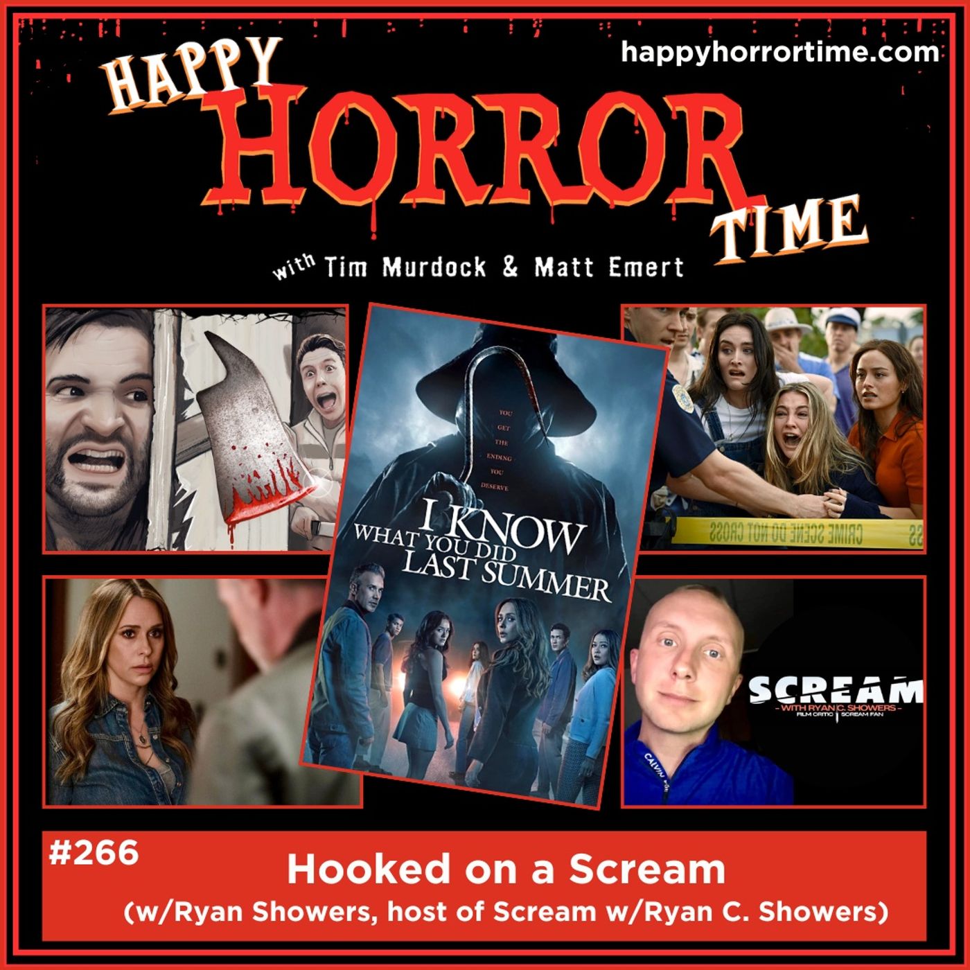 Ep 266: Hooked on a Scream (w/Ryan Showers, host of Scream w/Ryan C. Showers podcast)