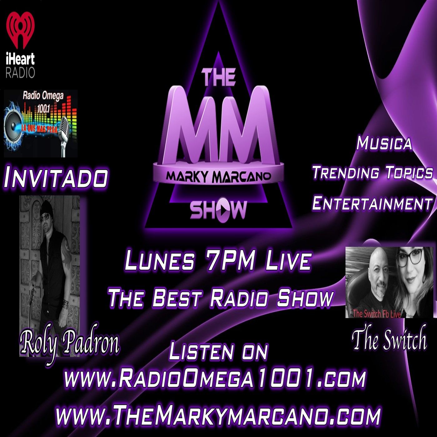 Tonight |Invitados Cantante Roly Padron| TheSwitch RadioVersion episode artwork