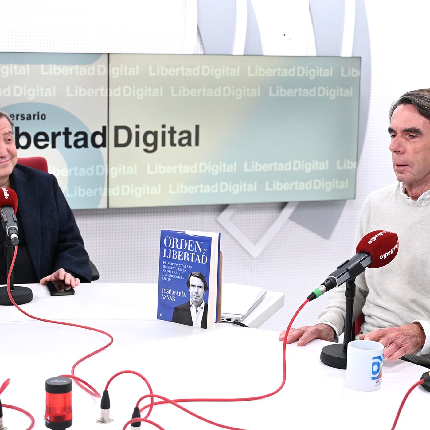 Jiménez Losantos entrevista a José María Aznar