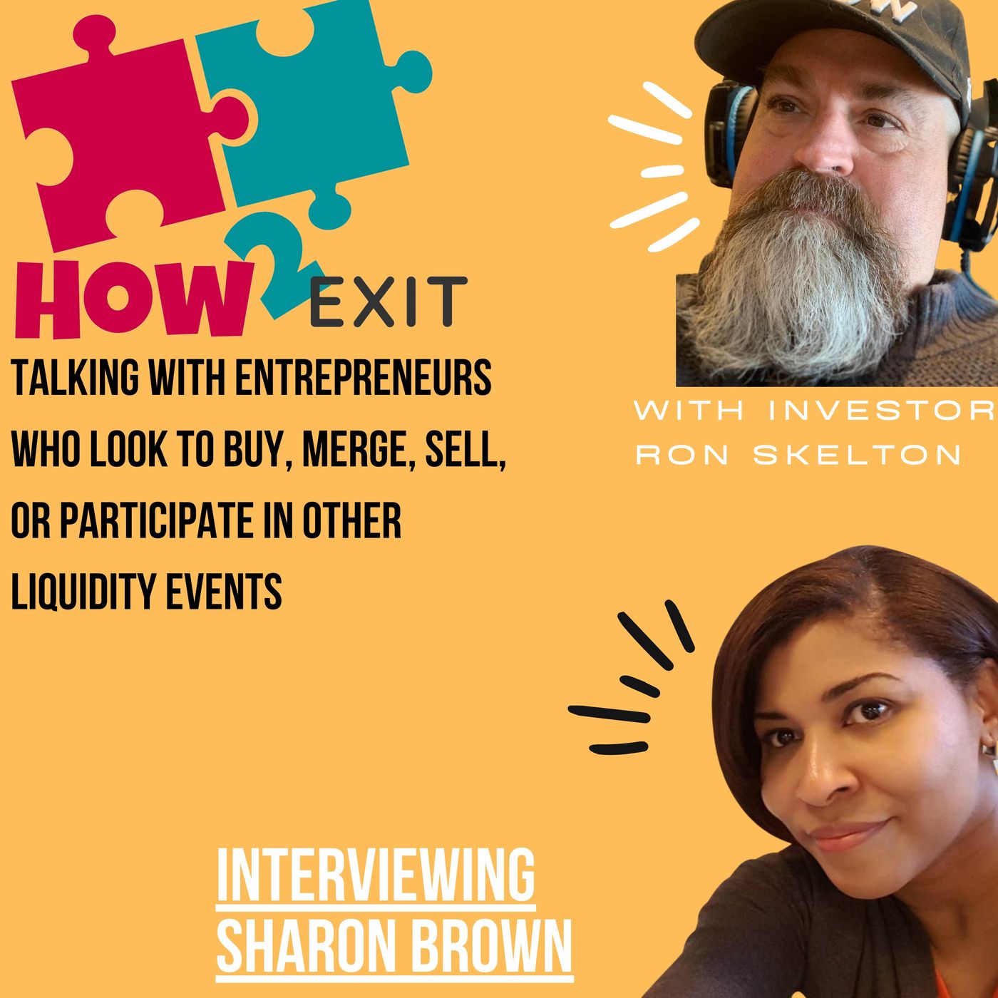 How2Exit Episode 10: Sharon Brown -  an investor, speaker and launch fanatic. Image