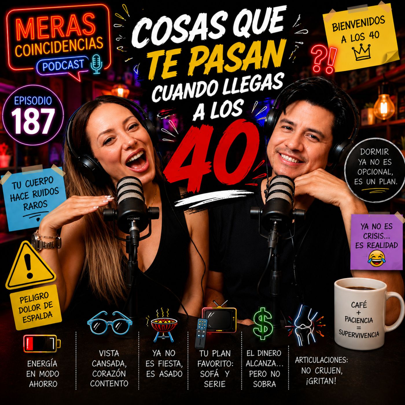 187 Cosas que te pasan cuando llegas a los 40+ episode artwork