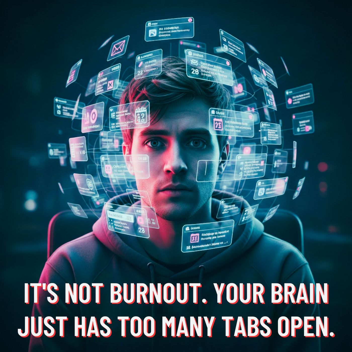 It’s Not Burnout. Your Brain Just Has Too Many Tabs Open.