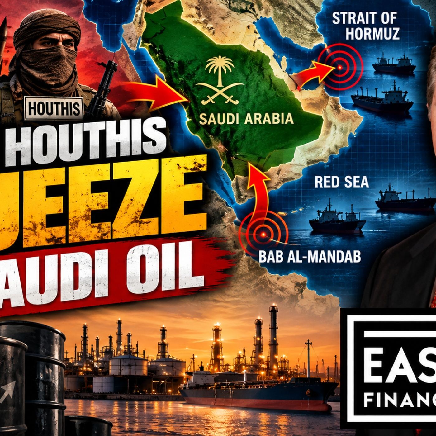 How Iran and the Houthis Could Squeeze Saudi Arabia Out of the Global Oil Market episode artwork
