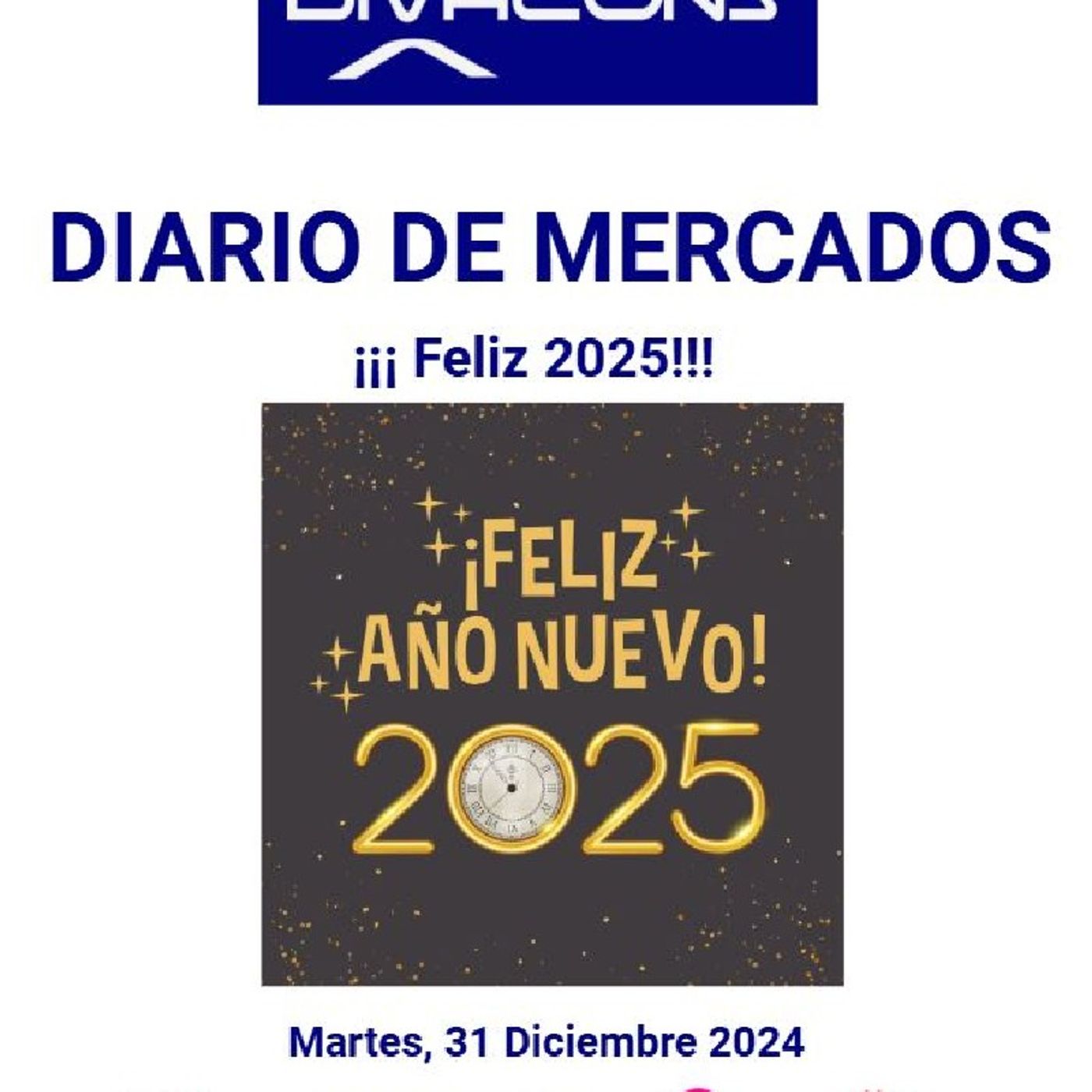 PODCAST PREMIUM DIARIO DE MERCADOS Martes 31 Dic 2024 episode artwork