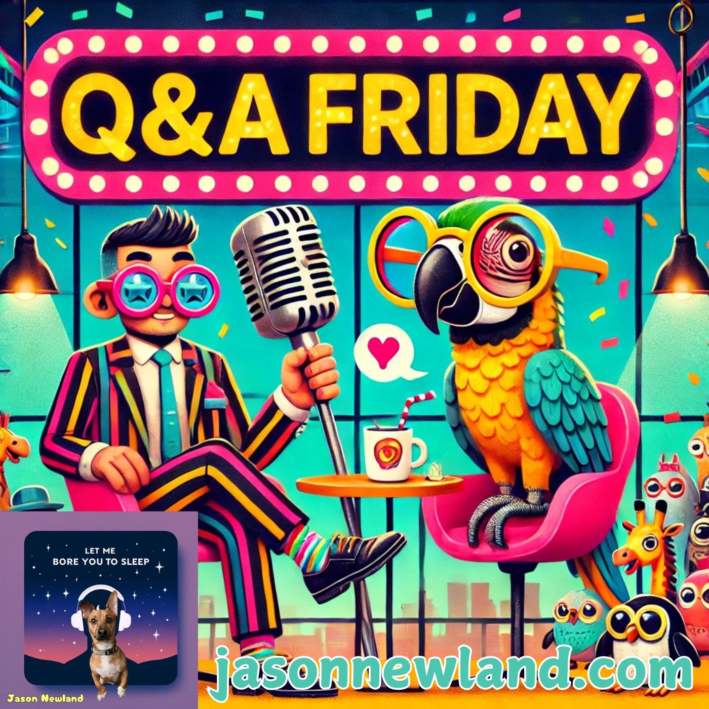 (music) (10 hours) #1293 Q&A Friday - Let me bore you to sleep (28th February 2025)