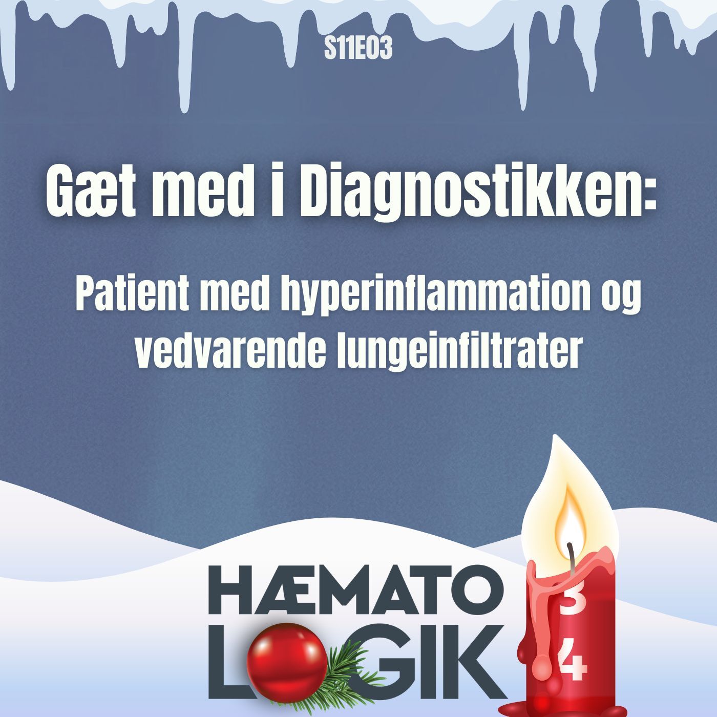 Gæt med i diagnostikken: Patient med hyperinflammation og vedvarende lungeinfiltrater Gæt med i diagnostikken: Patient med hyperinflammation og vedvarende lungeinfiltrater