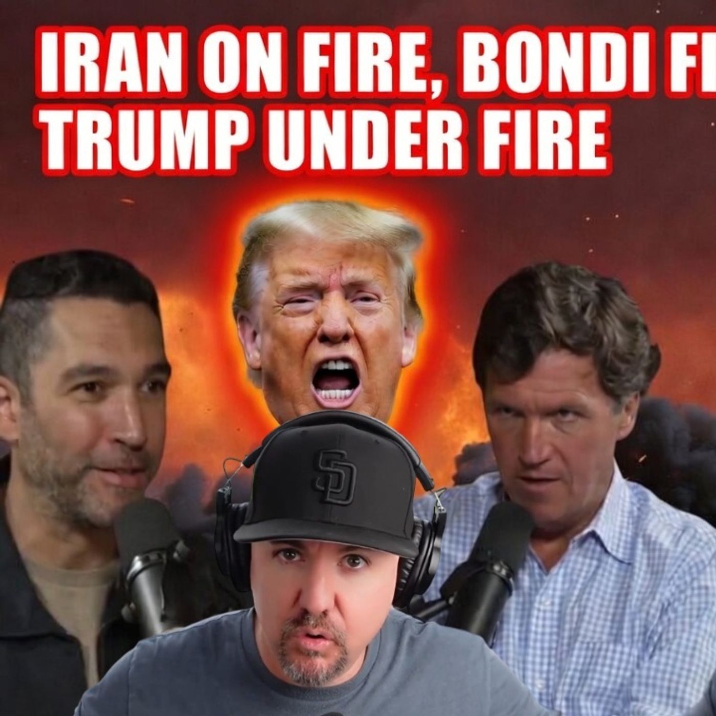 Iran on Fire, Bondi Fired , Trump Under Fire as Israel Assassinates Negotiators AGAIN