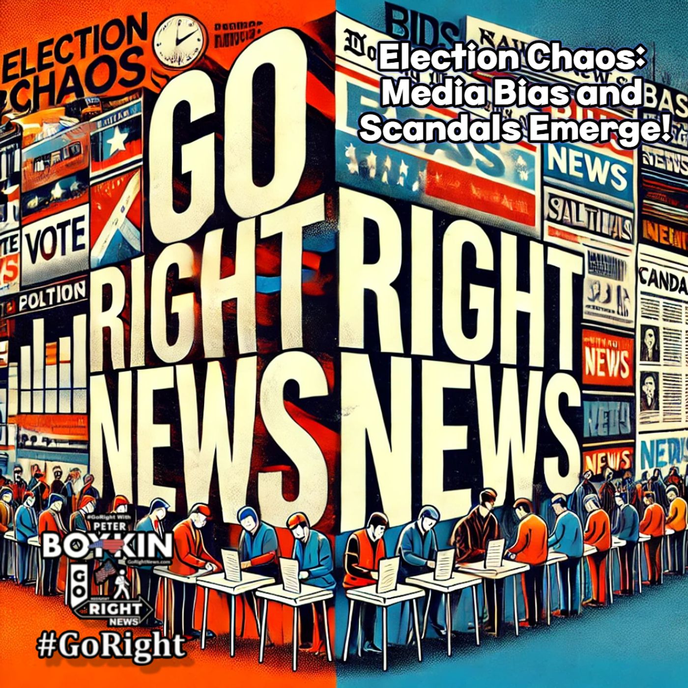 Election Chaos as Media Bias and Scandals Emerge