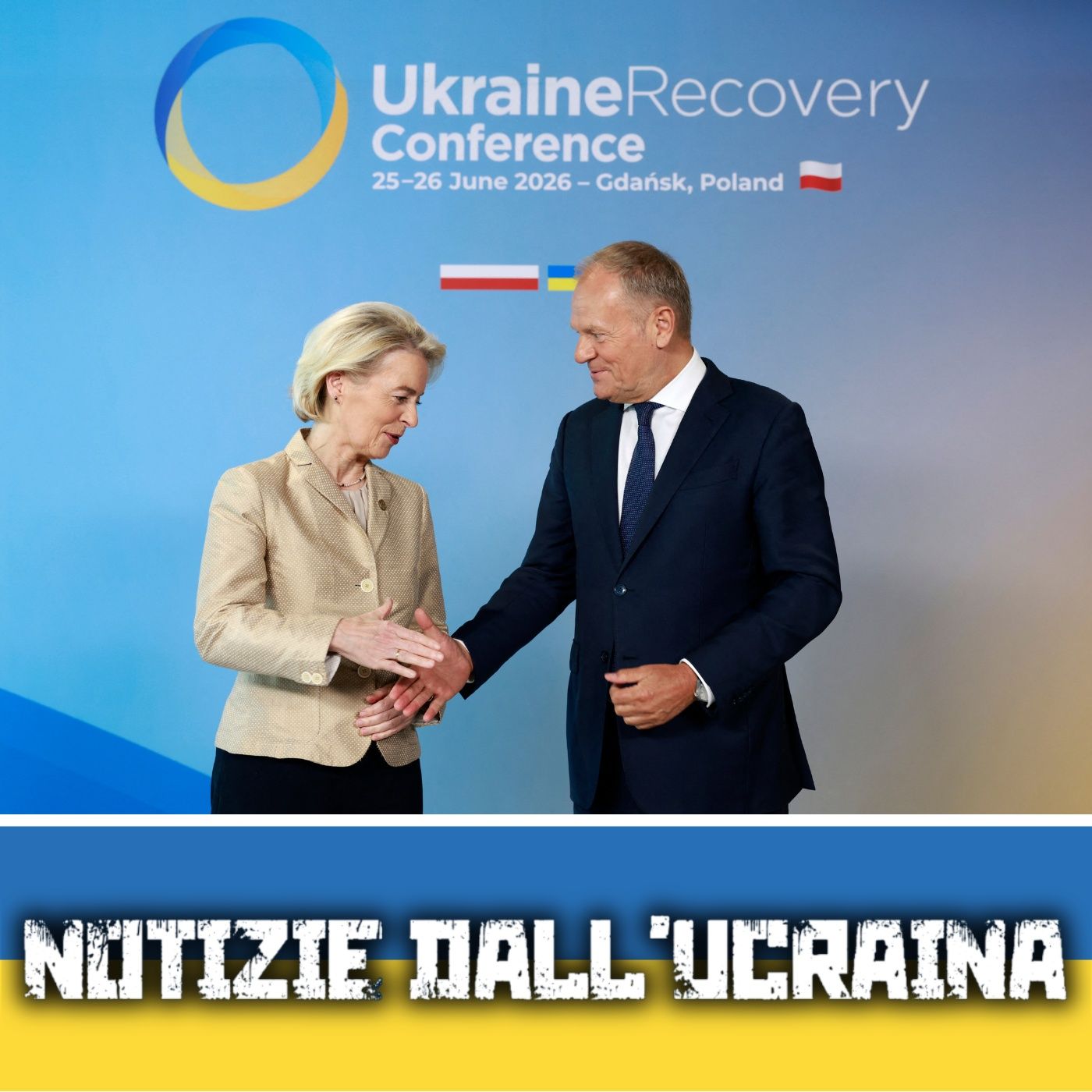 Conferenza sulla ricostruzione in Ucraina, Zelensky grande assente episode artwork