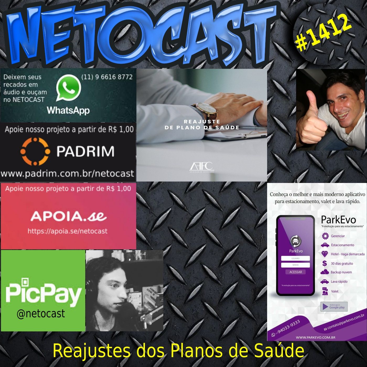 NETOCAST 1412 DE 09/04/2021 - Reajustes dos Planos de Saúde