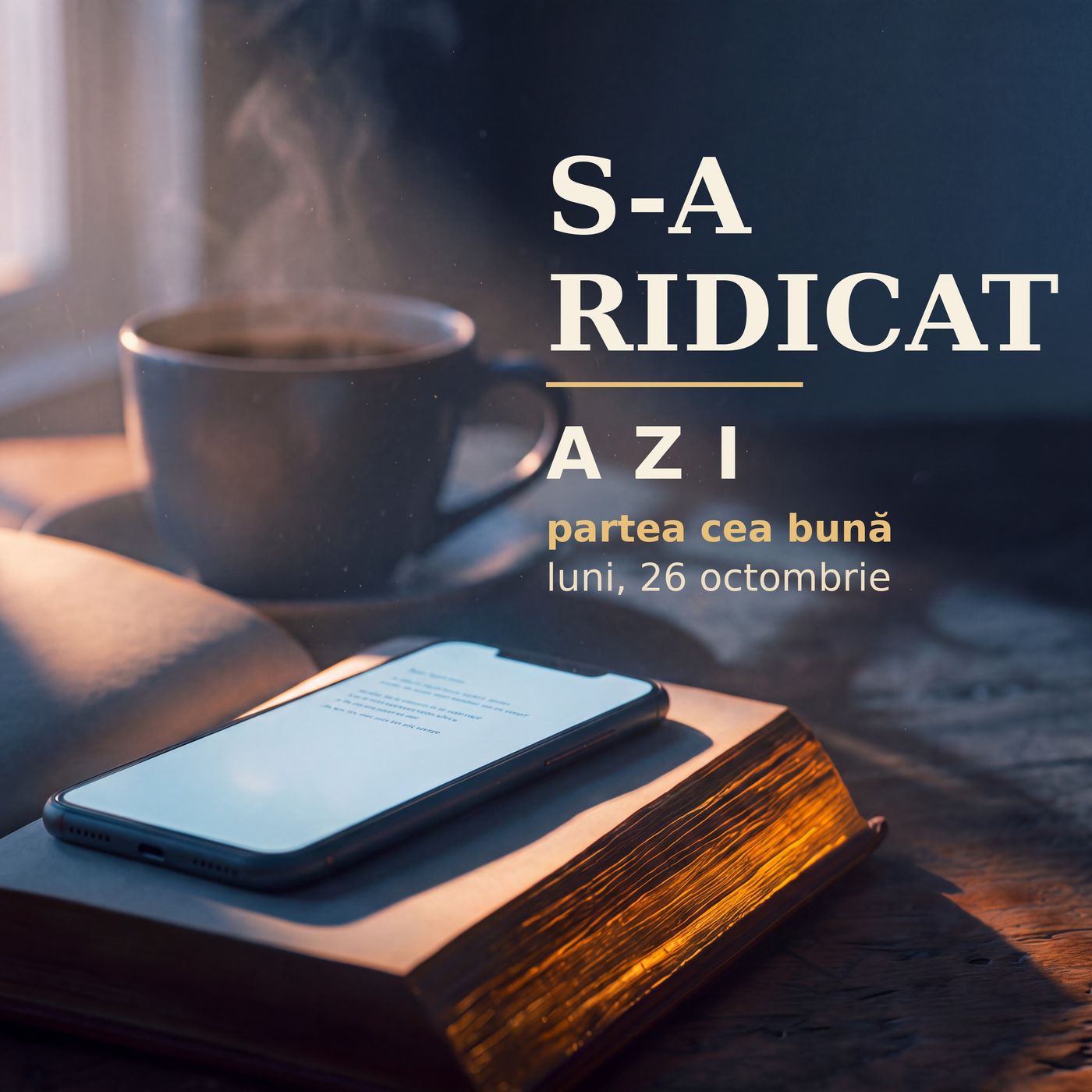 S-a ridicat | AZI · 26 octombrie, Luca 13