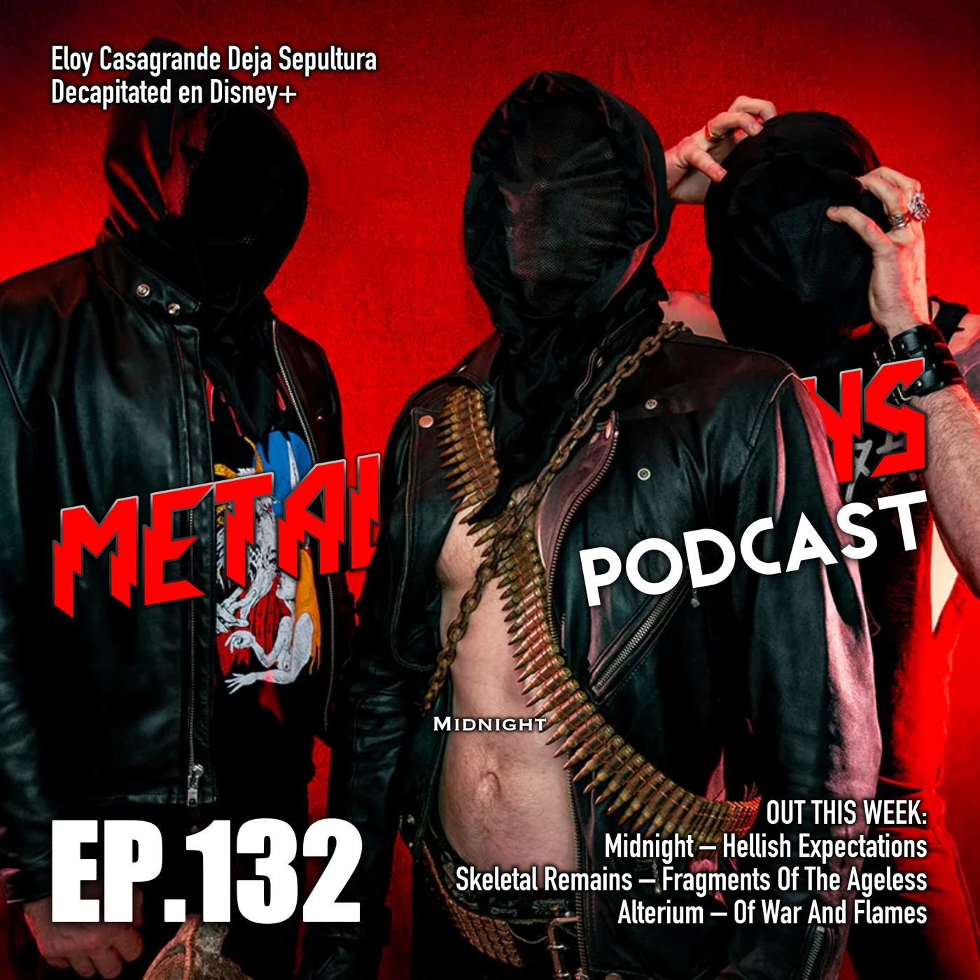 Eloy Casagrande Deja Sepultura; Reseñas de Midnight, Skeletal Remains, Alterium [MRP132] episode artwork