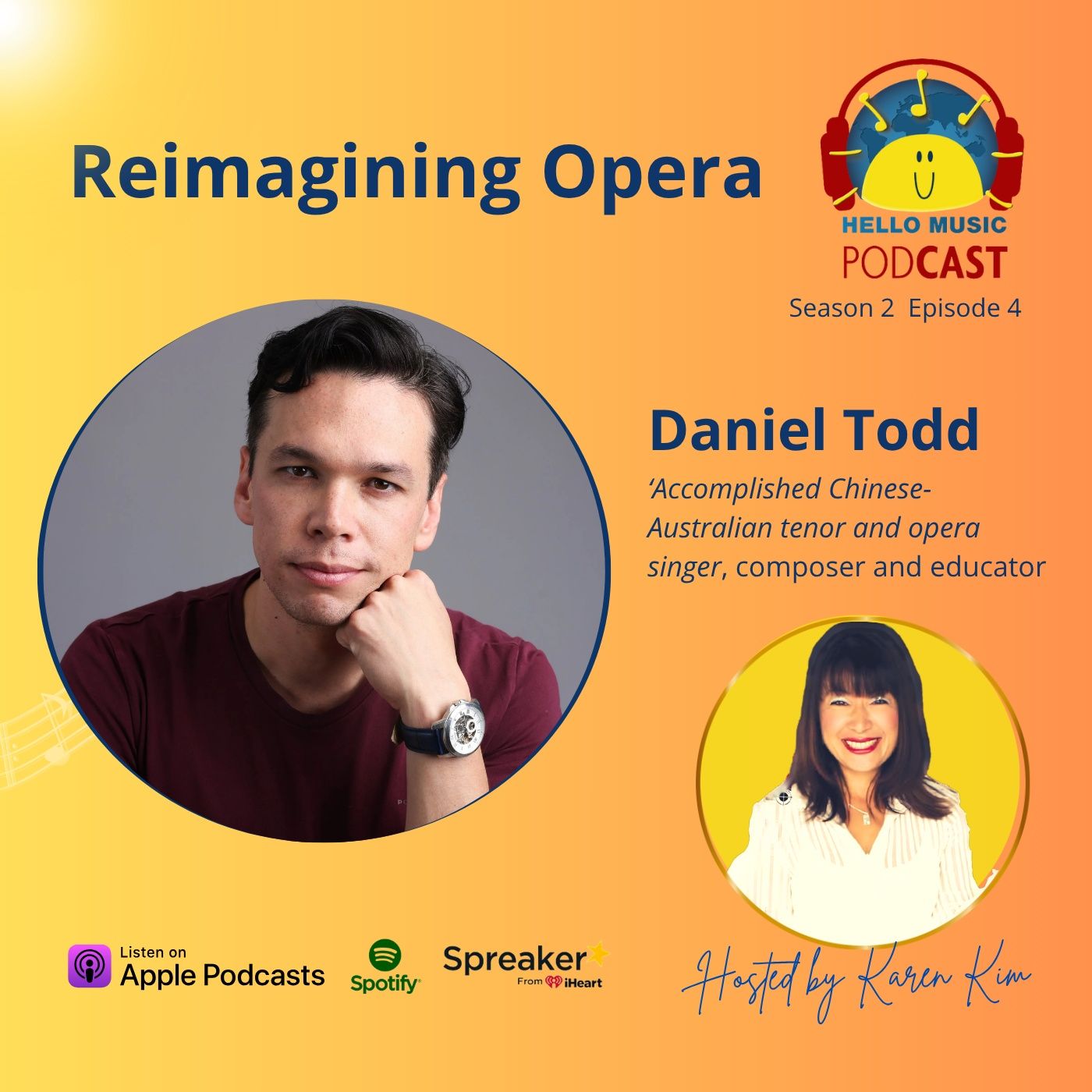 Daniel Todd - Reimagining Opera episode artwork