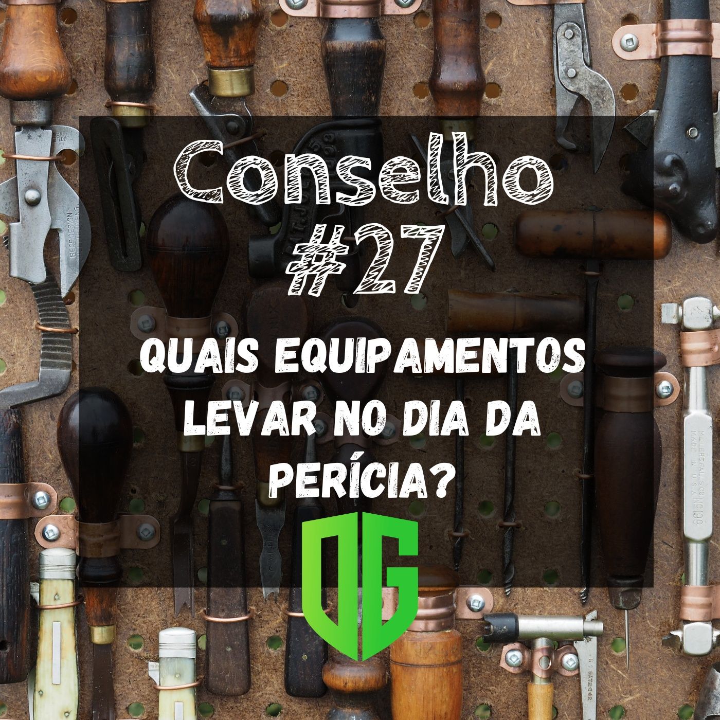 Conselho #27 - Quais equipamentos levar no dia da perícia? episode artwork