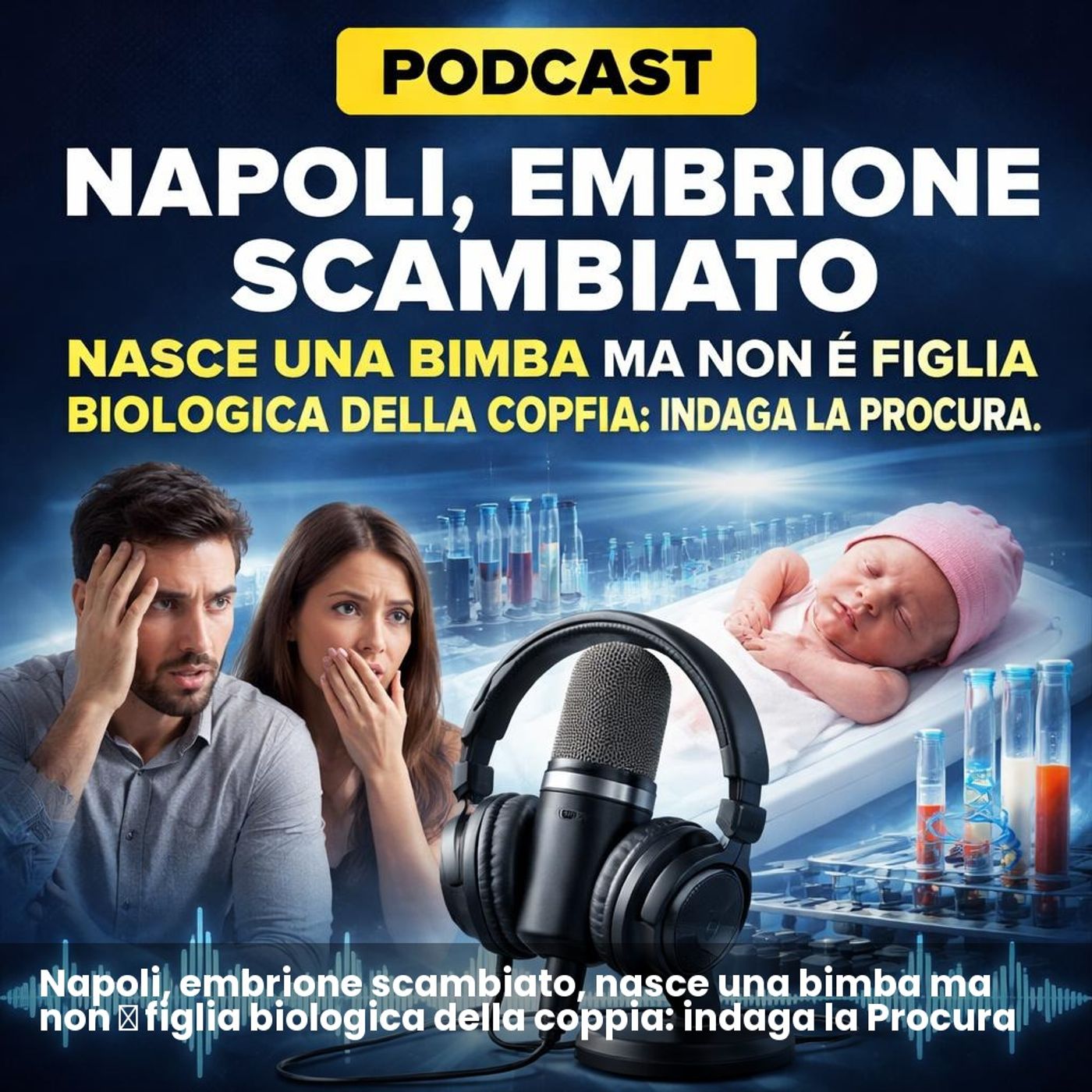 Napoli, embrione scambiato, nasce una bimba ma non è figlia biologica della coppia: indaga la Procura episode artwork