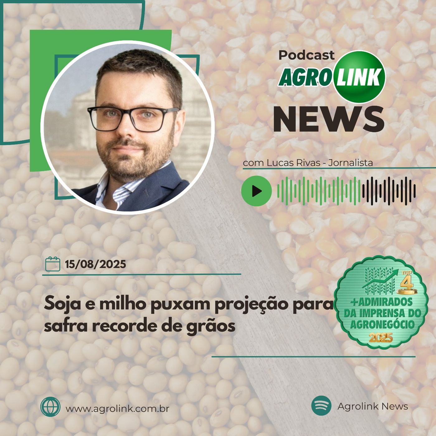 Expansão da soja impulsiona crescimento da área plantada e adoção de tecnologias na safra 2024-2025 episode artwork