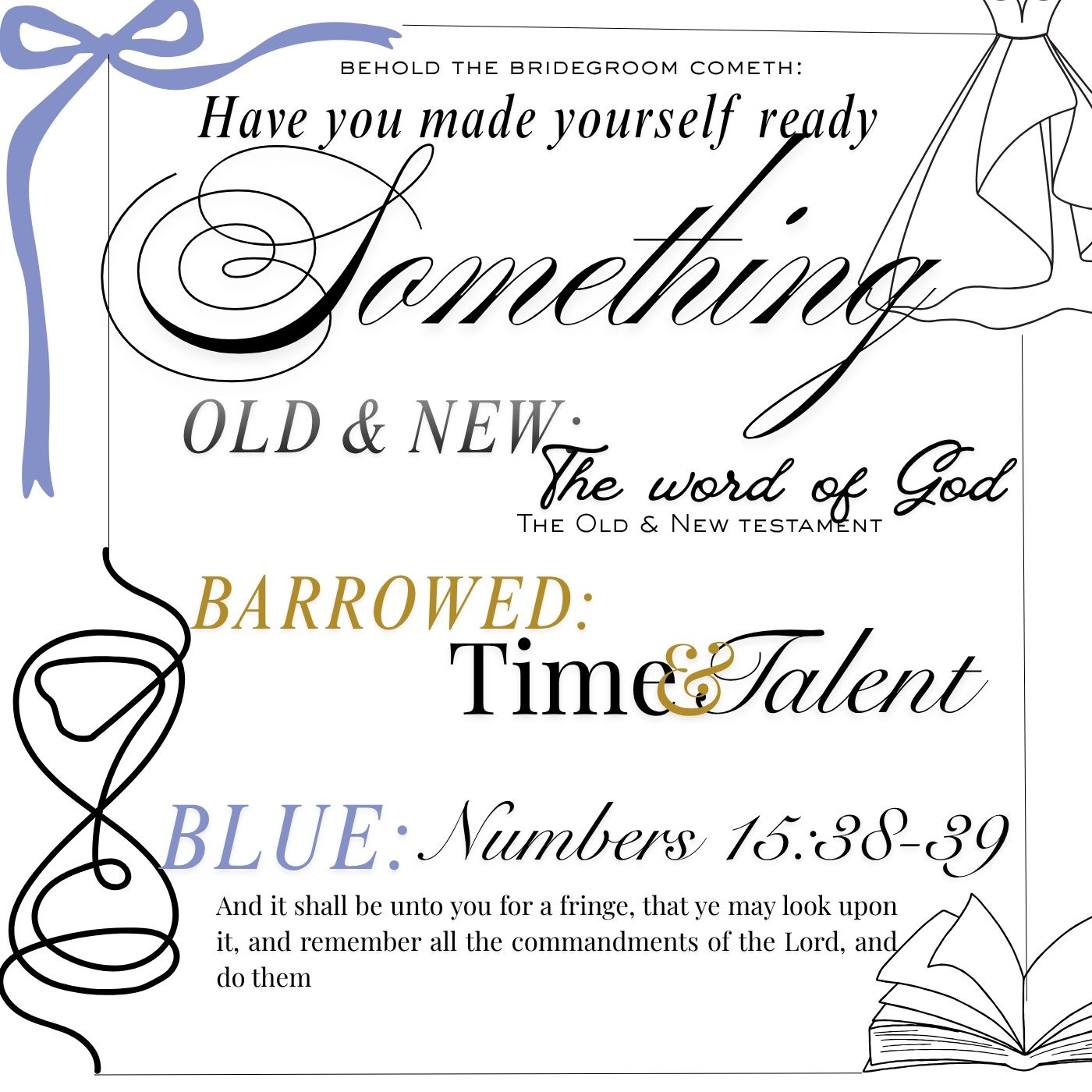 10/26/2025 Sun Pm Pastor Jeff Crawley Old new barrowed blue episode artwork
