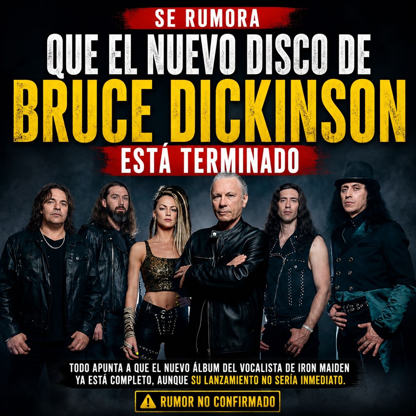 Dickison no se baja del caballo y el disco nuevo ya esta listo segun algunos episode artwork