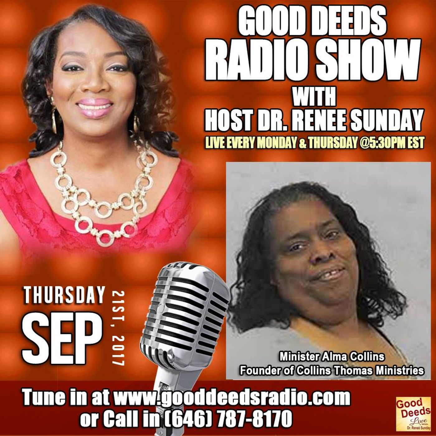 Dr. Renee Sunday\'s show