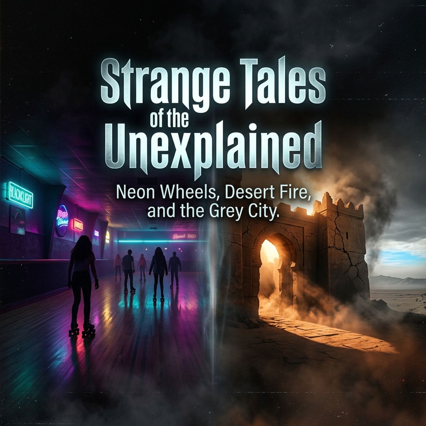 Neon Wheels, Desert Fire, and the Grey City Neon Wheels, Desert Fire, and the Grey City