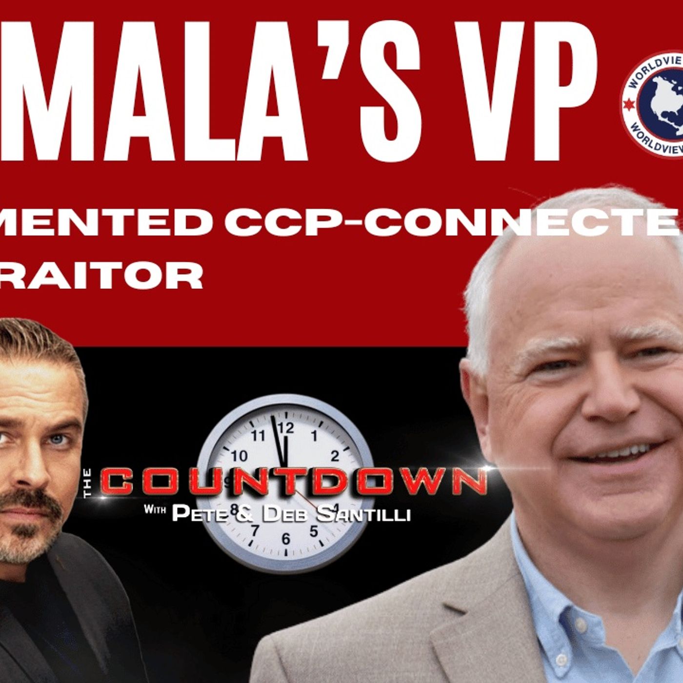 Kamala’s VP Pick: A Documented CCP-Connected Military Infiltrator[The Pete Santilli Show #4182-8AM] episode artwork