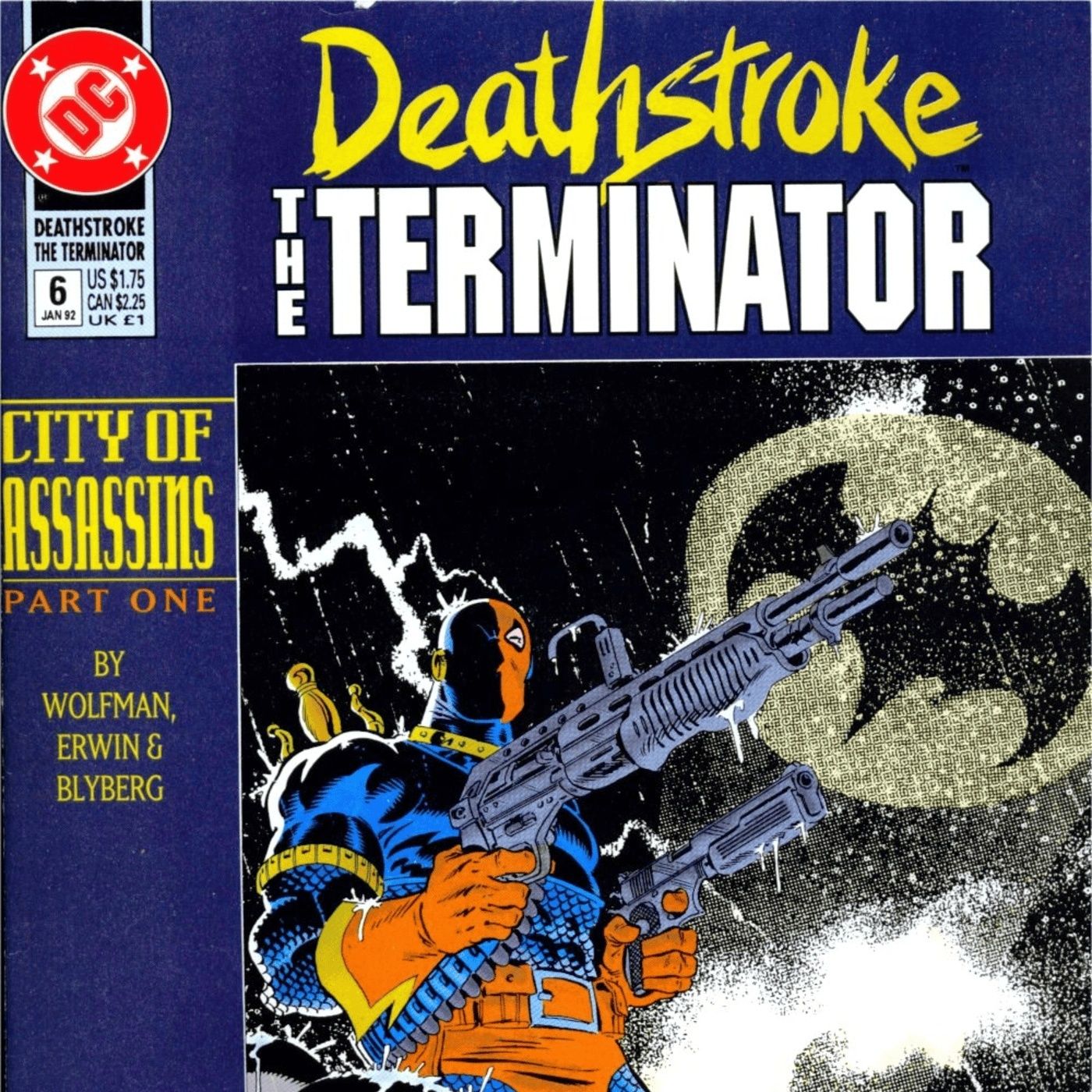 Unspoken Issues #158- Deathstroke - "City of Assassins" episode artwork