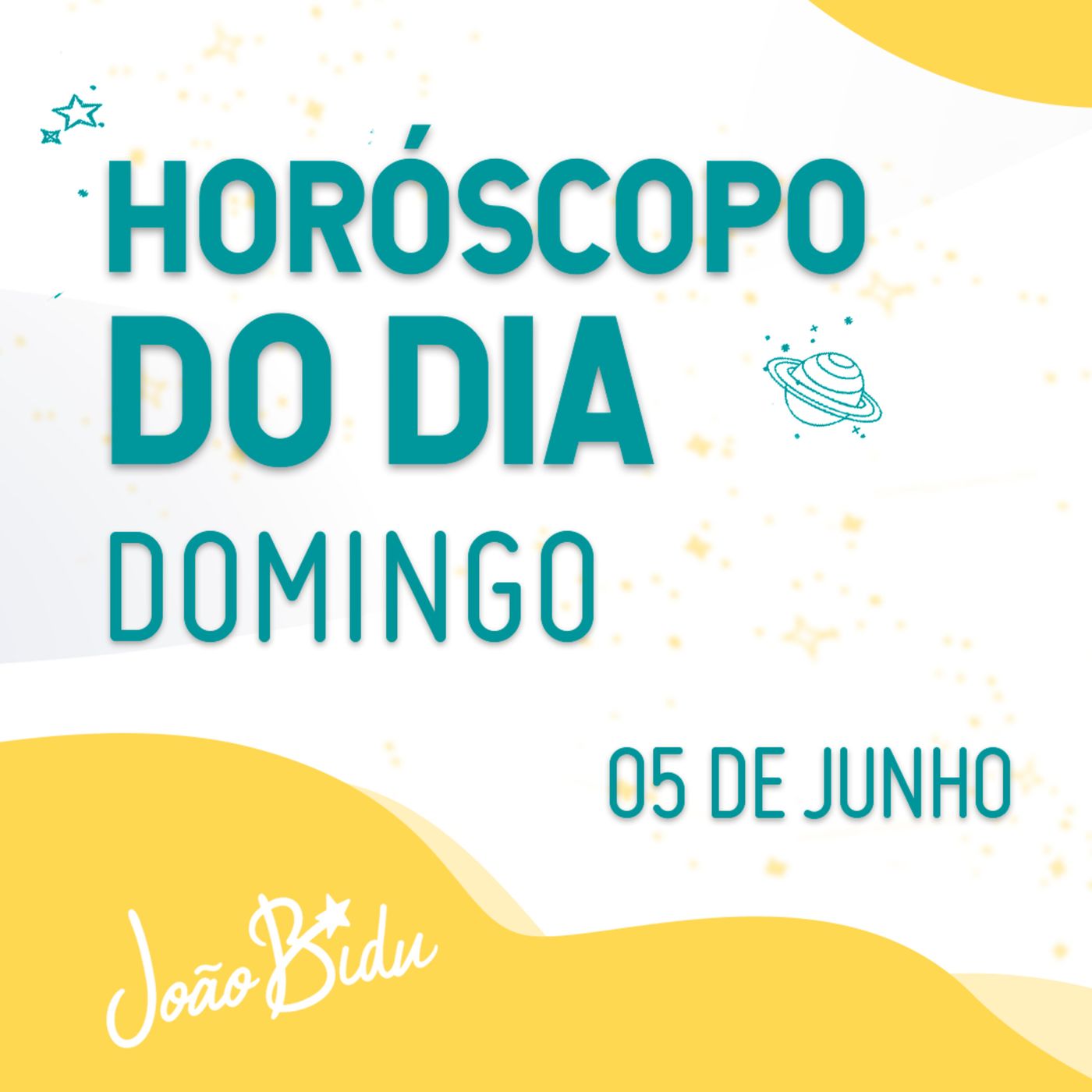 Horóscopo do Dia 05 de Junho com João Bidu episode artwork