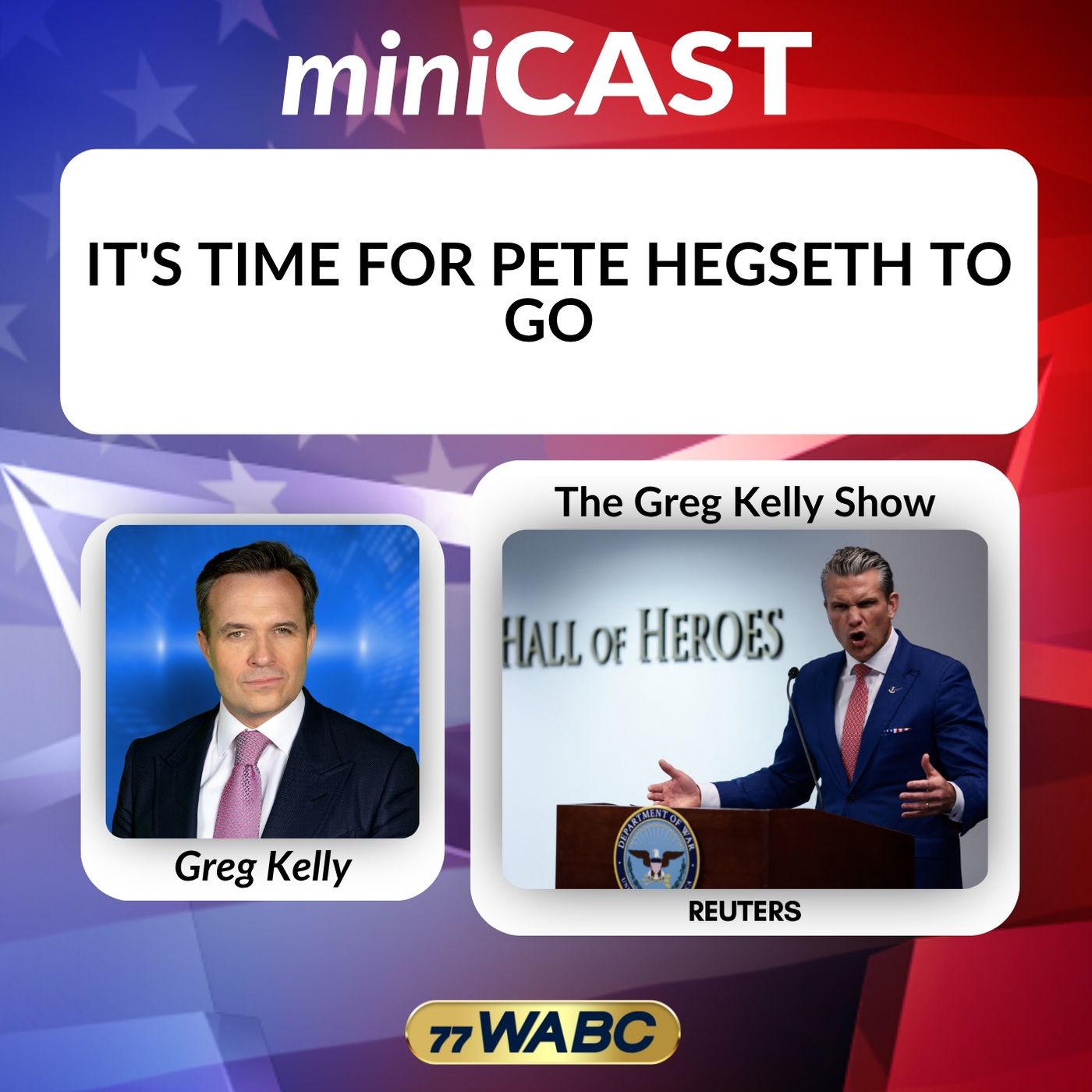It's Time for Pete Hegseth to Go episode artwork