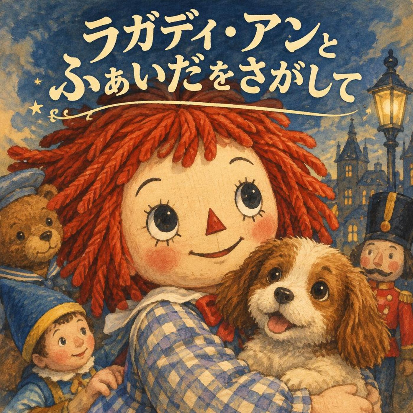 夜の秘密大脱出！ラガディ・アンと人形たちの子犬救出大作戦 ｜【子ども向けのお話】 episode artwork